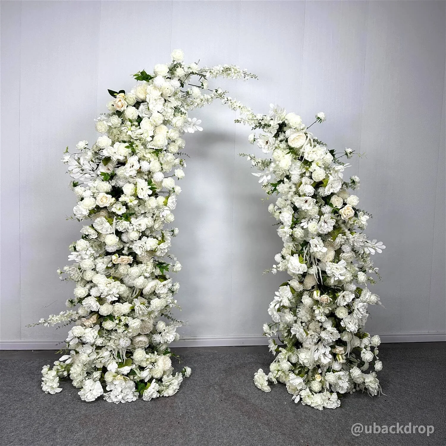 White Flower Horned Arch - $185