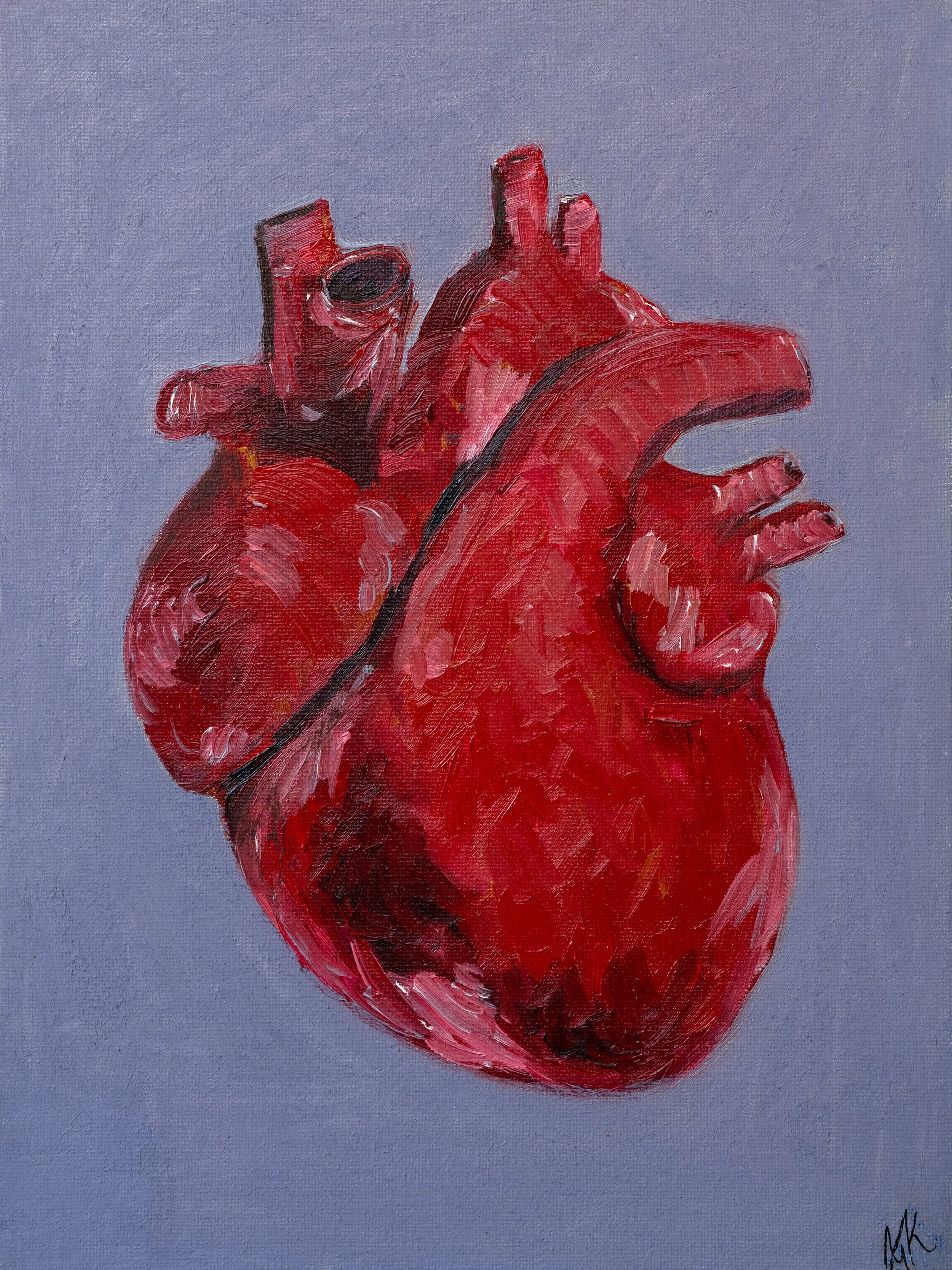 Anatomical Heart - Original Painting