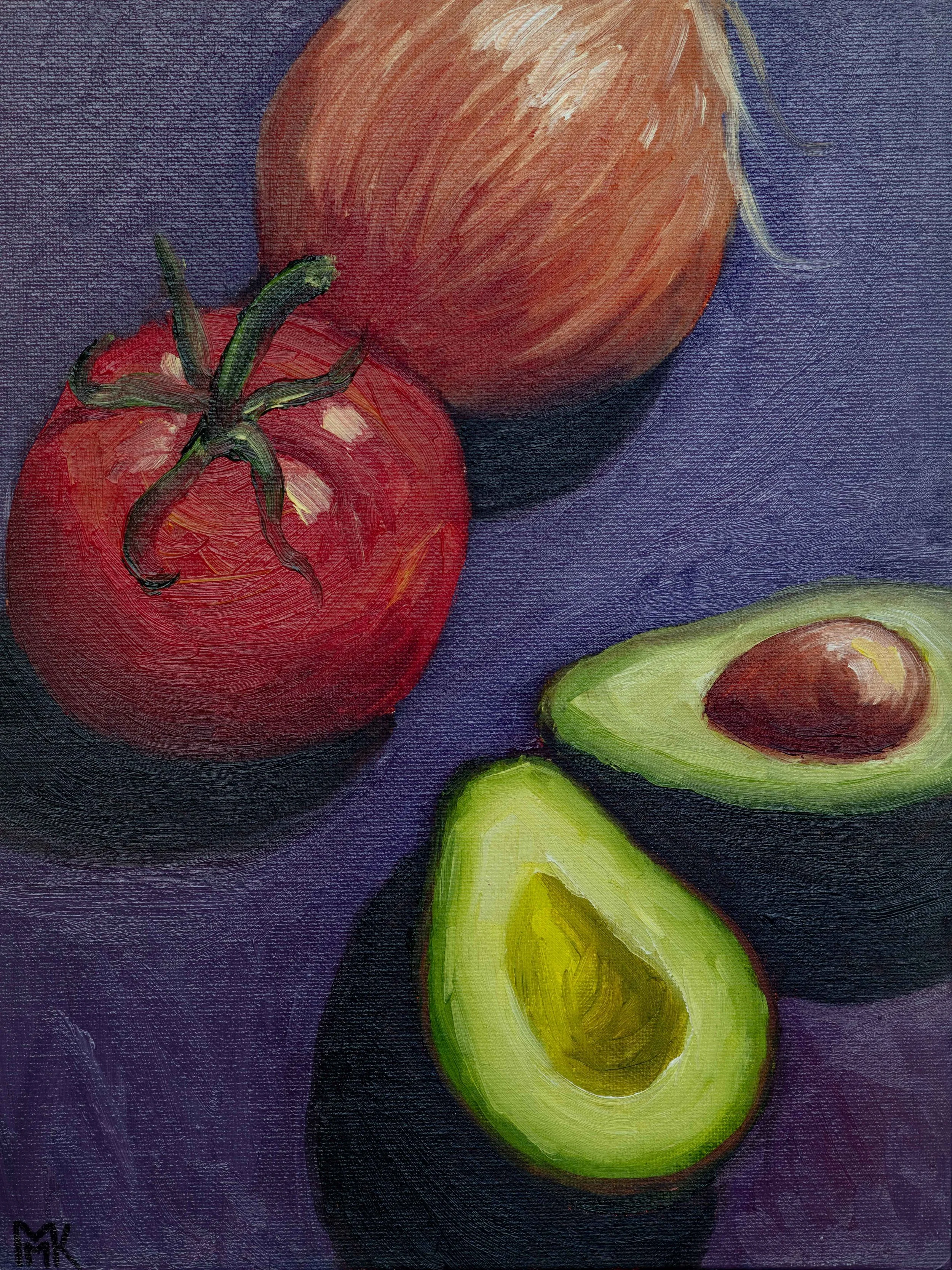 Vegetable Still Life - Original Painting