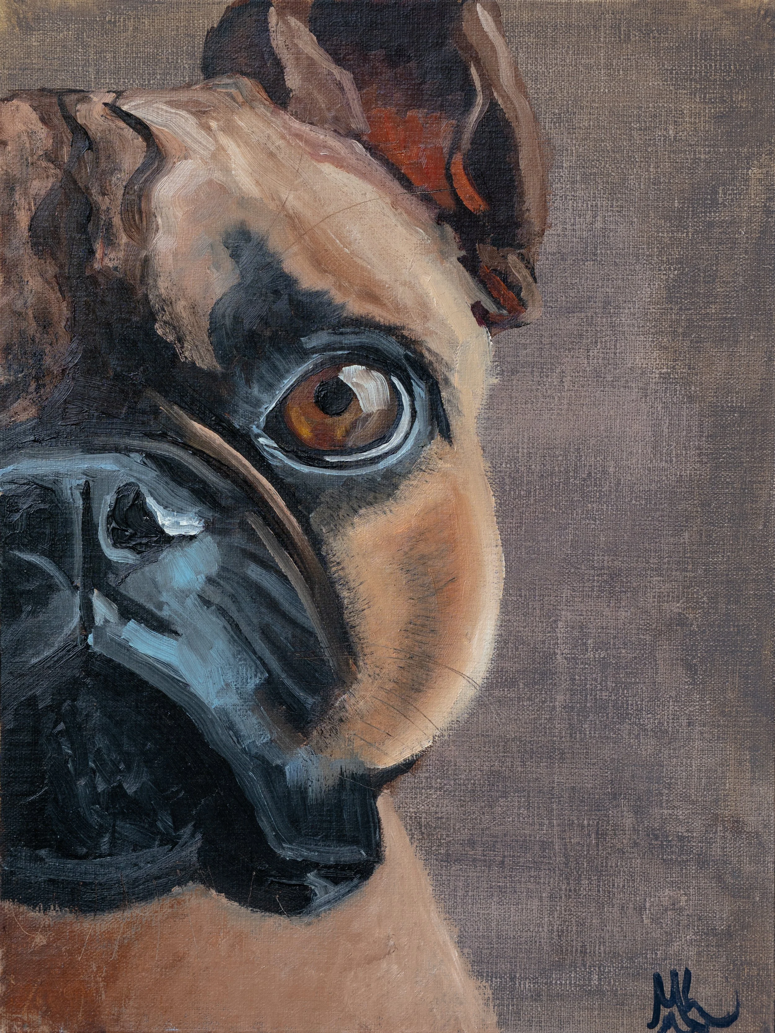 French Bulldog - Original Painting SOLD