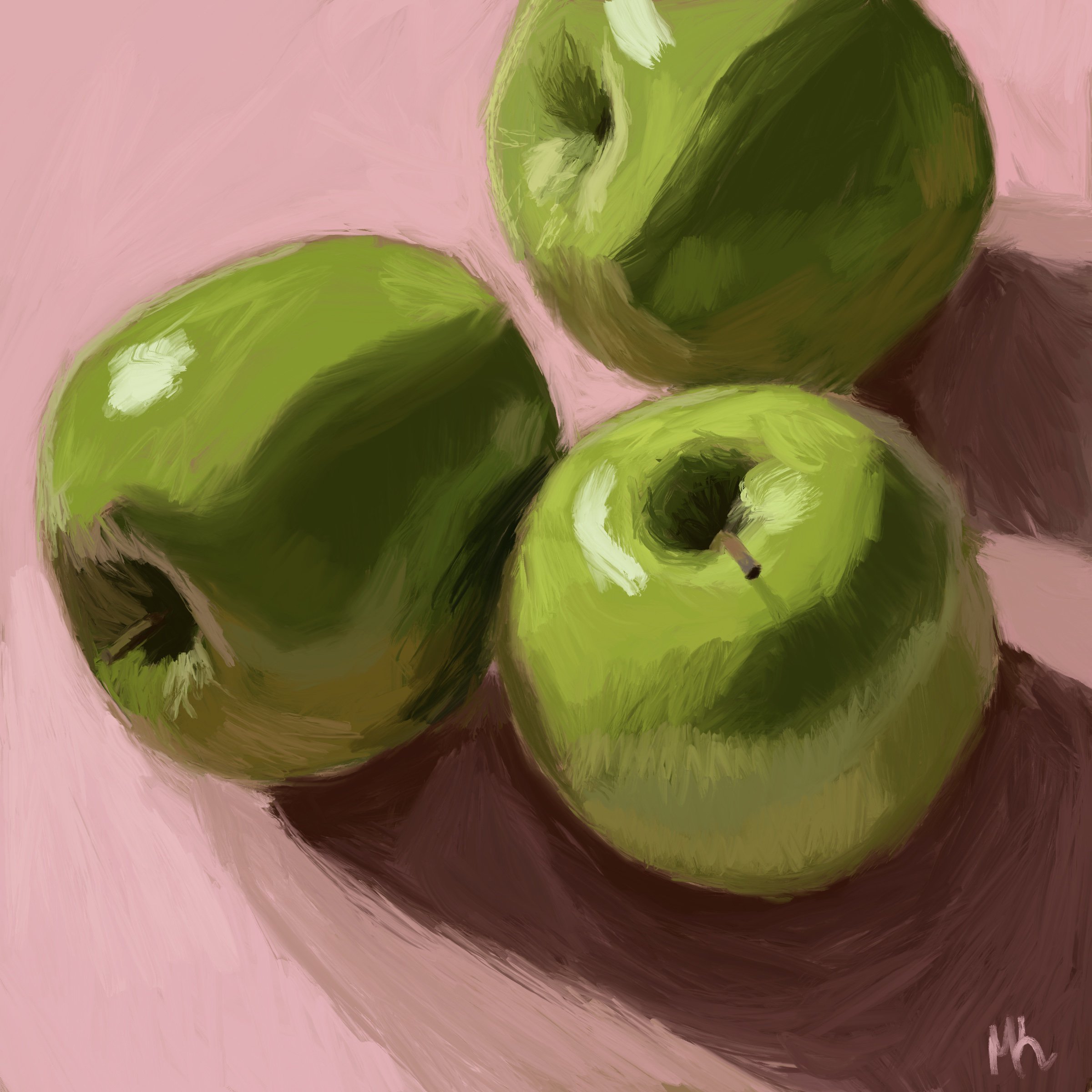 Green Apples - Print