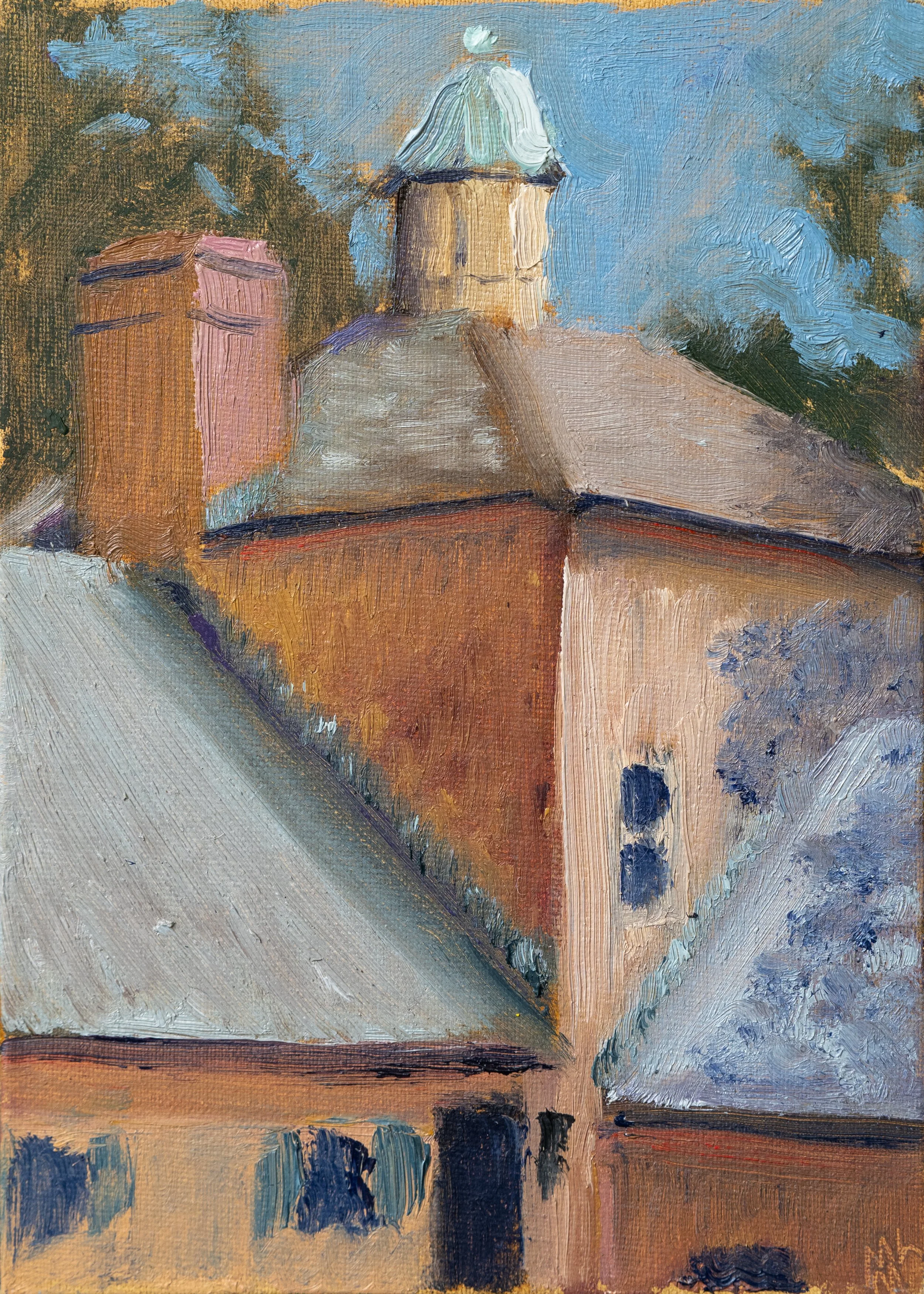 Conestoga House & Gardens - Original Painting