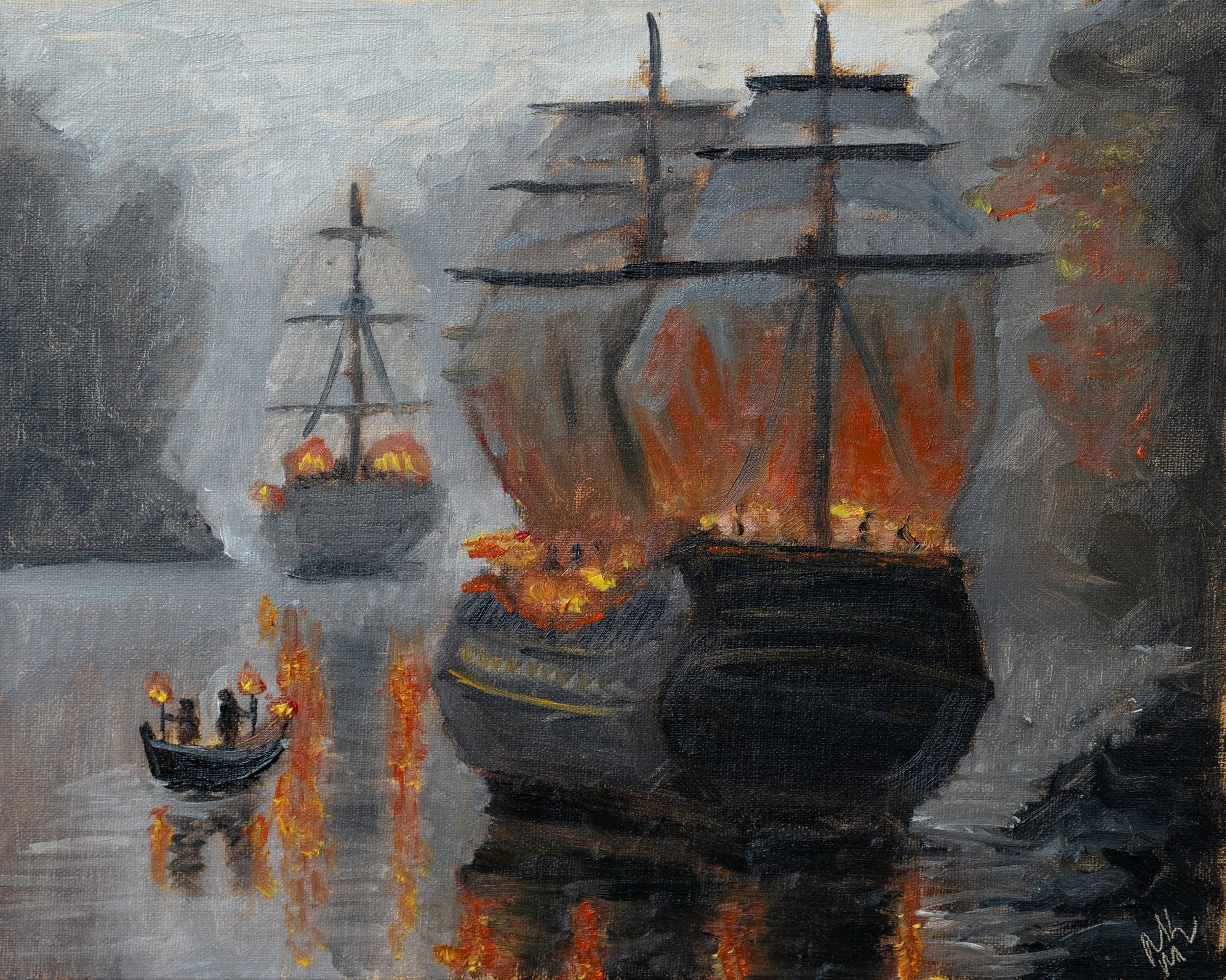 Ships on the River