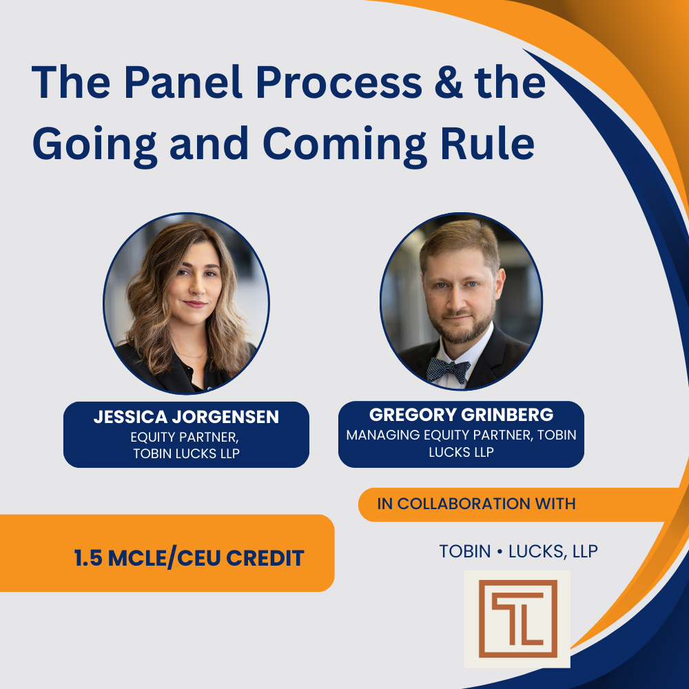 The Panel Process &amp; the Going and Coming Rule