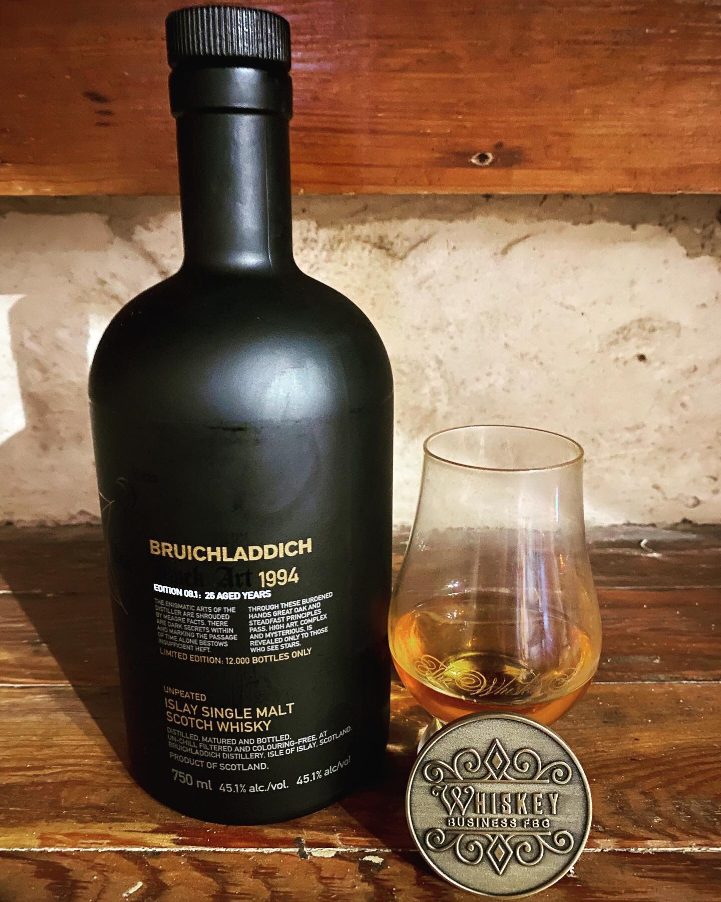For a very special Sunday Deep Dive, since it&rsquo;s my 42nd year on this earth Tuesday, we are doing a special dive into the best whisky I have found on this earth. Bruichladdich Black Art 8.1. 
Thank you so much to my tasting group ( the Whiskey D