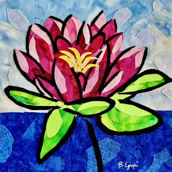 8" x 8" Lotus blossom 