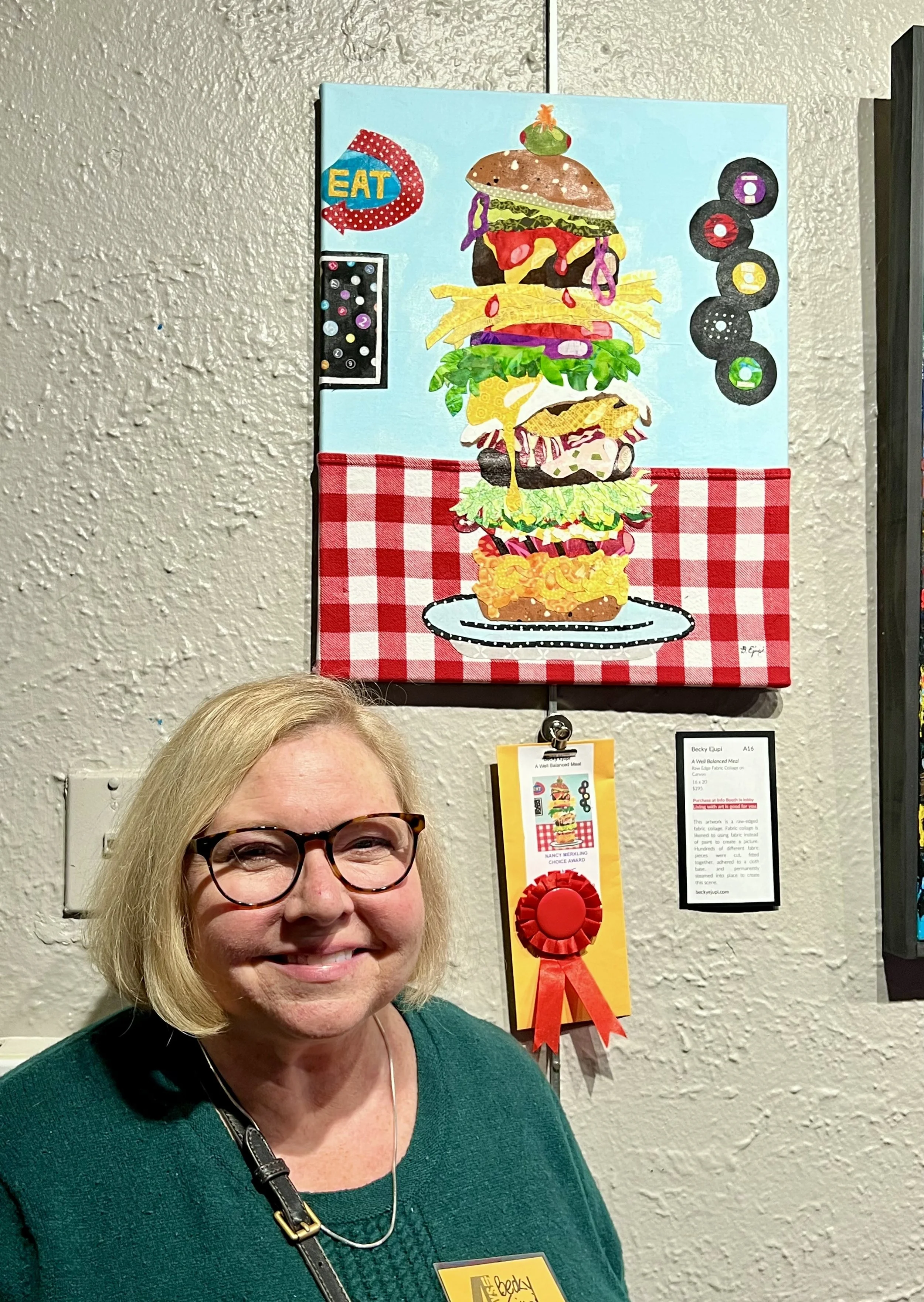 My "A Well-Balanced Meal" won the Producer's Choice Award at the 4th Friday's Art Event in March of 2026. What a wonderful surprise!