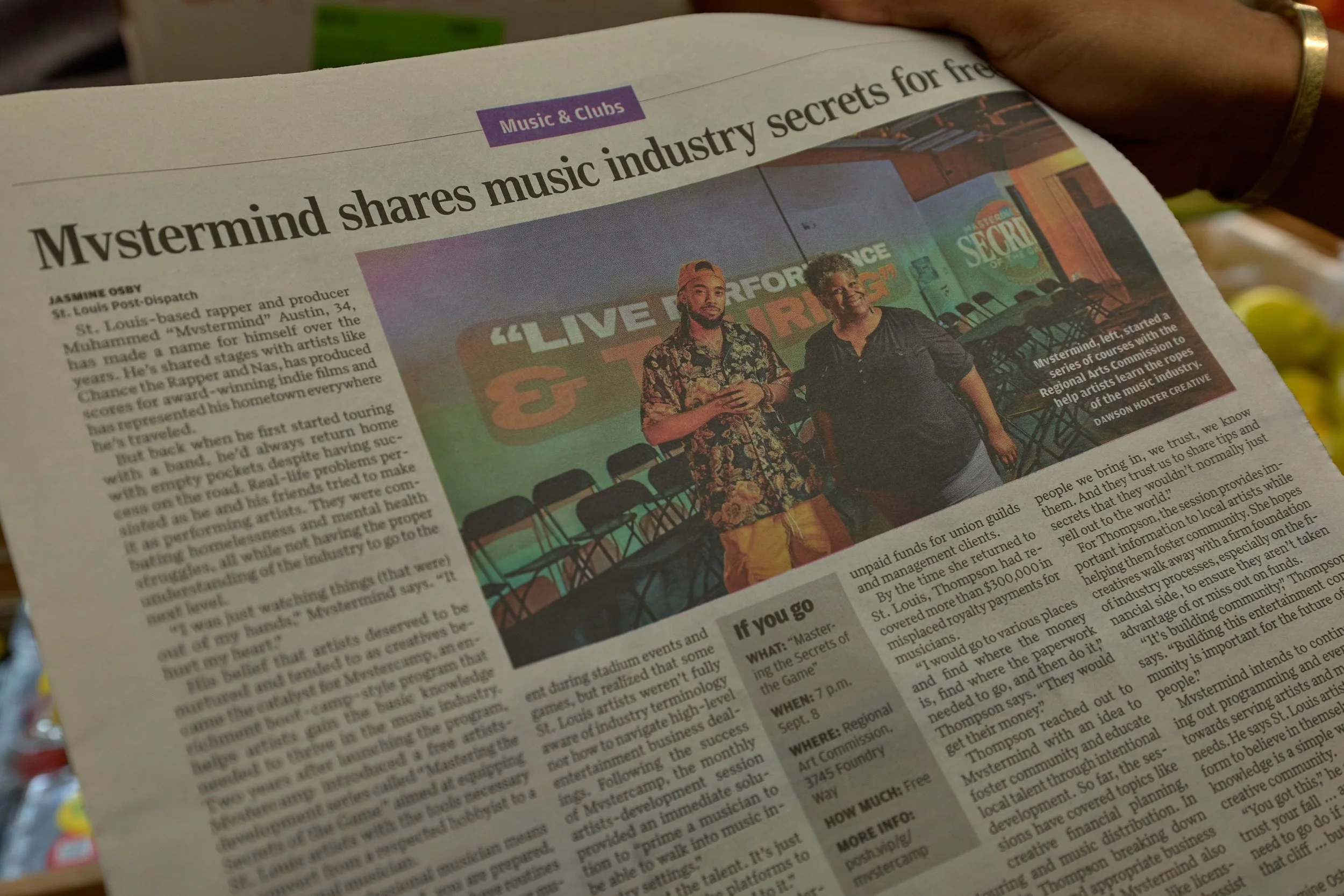 STL POST Mvstermind Mvstercamp Thompson Rose Agency