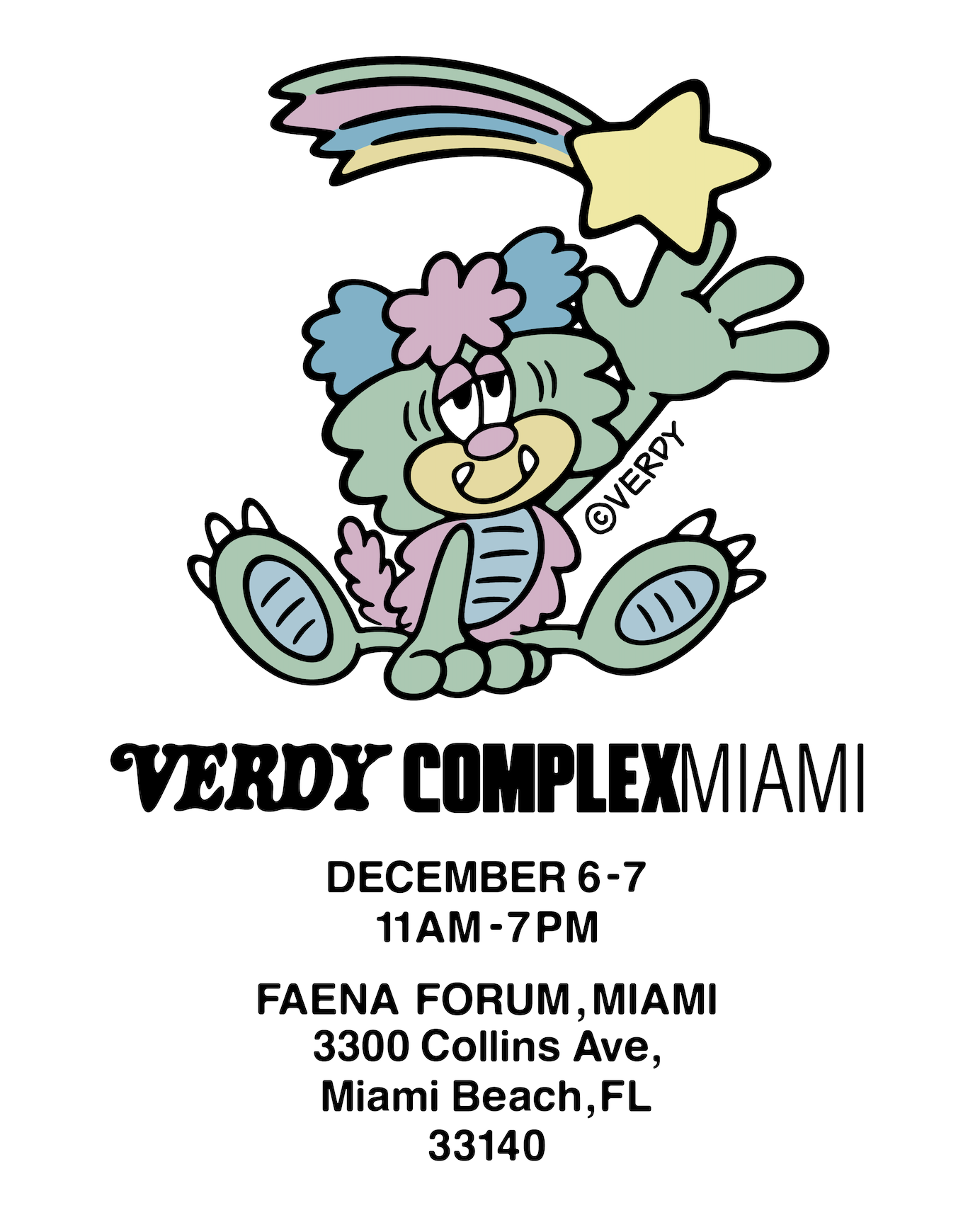 Step Into Verdy’s World: A Two-Day Creative Takeover at Miami Art Week