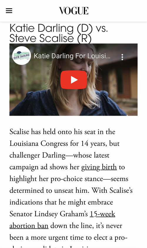 Media — Katie Darling for Louisiana