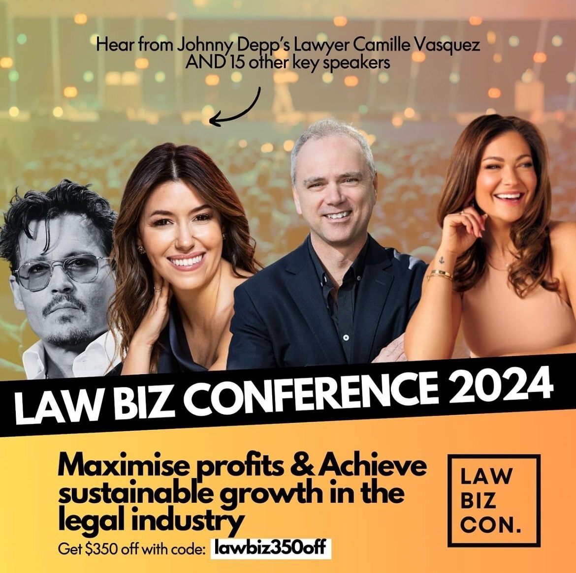 I&rsquo;m excited to share that in just under two weeks I&rsquo;m going to be sharing the stage with an incredible lineup of speakers at the inaugural LawBizCon on the Gold Coast 🙌

I&rsquo;ll be hosting an immersive workshop teaching business owner