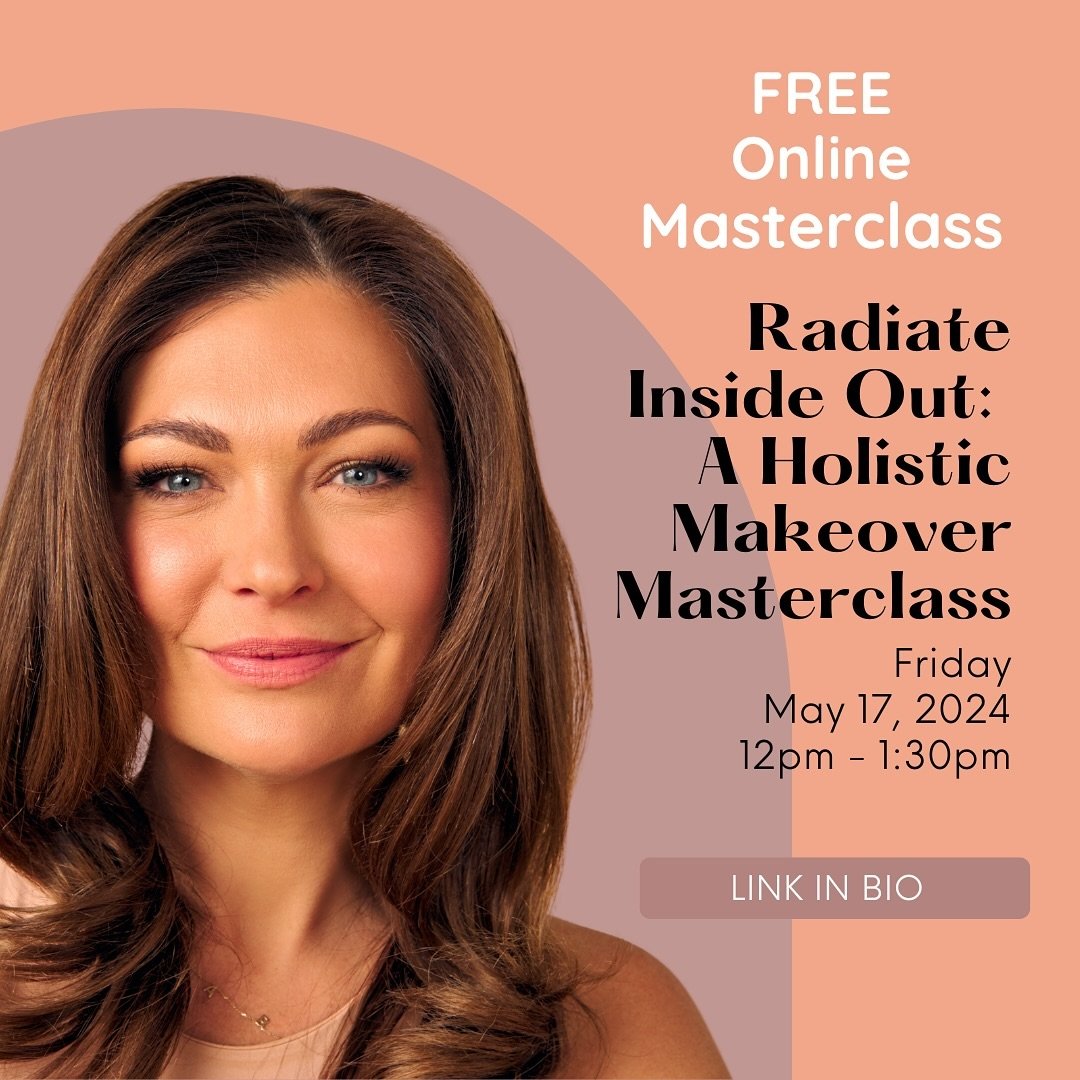 Embark on a journey of transformation with my upcoming free masterclass, &ldquo;Radiate Inside Out: A Holistic Makeover Masterclass.&rdquo; 🌟 

Discover the power within you to undergo a profound physical, emotional, and spiritual transformation. It