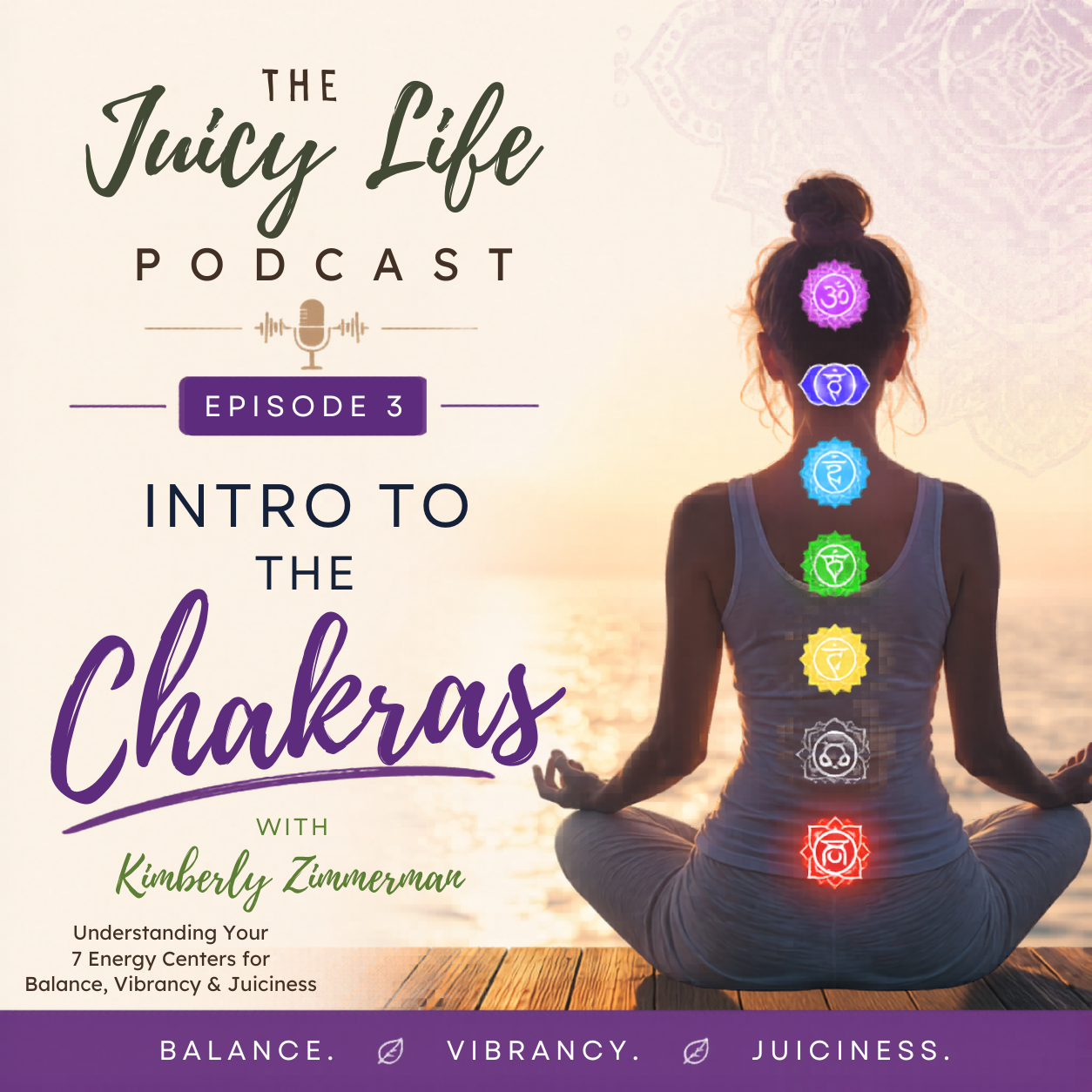 The Juicy Life Podcast - Episode 3: Intro to the Chakras