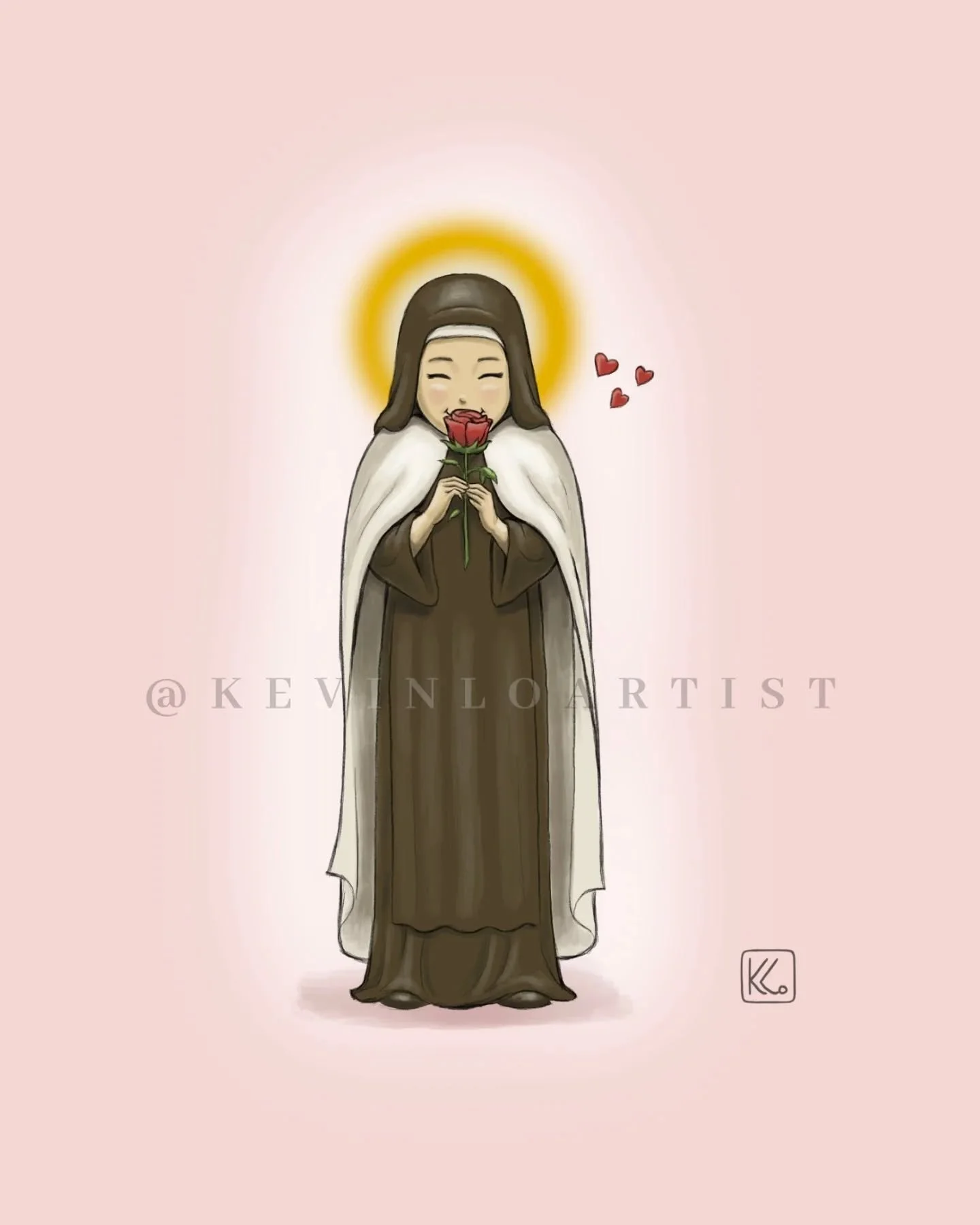 🌹Happy feast of St. Therese of Lisieux! 🌹

&quot;Remember that nothing is small in the eyes of God. Do all that you do with love.&quot;

St. Therese of Lisieux, pray for us!

#catholic #catholicart #catholiccreatives #catholicsaints #saintoftheday 