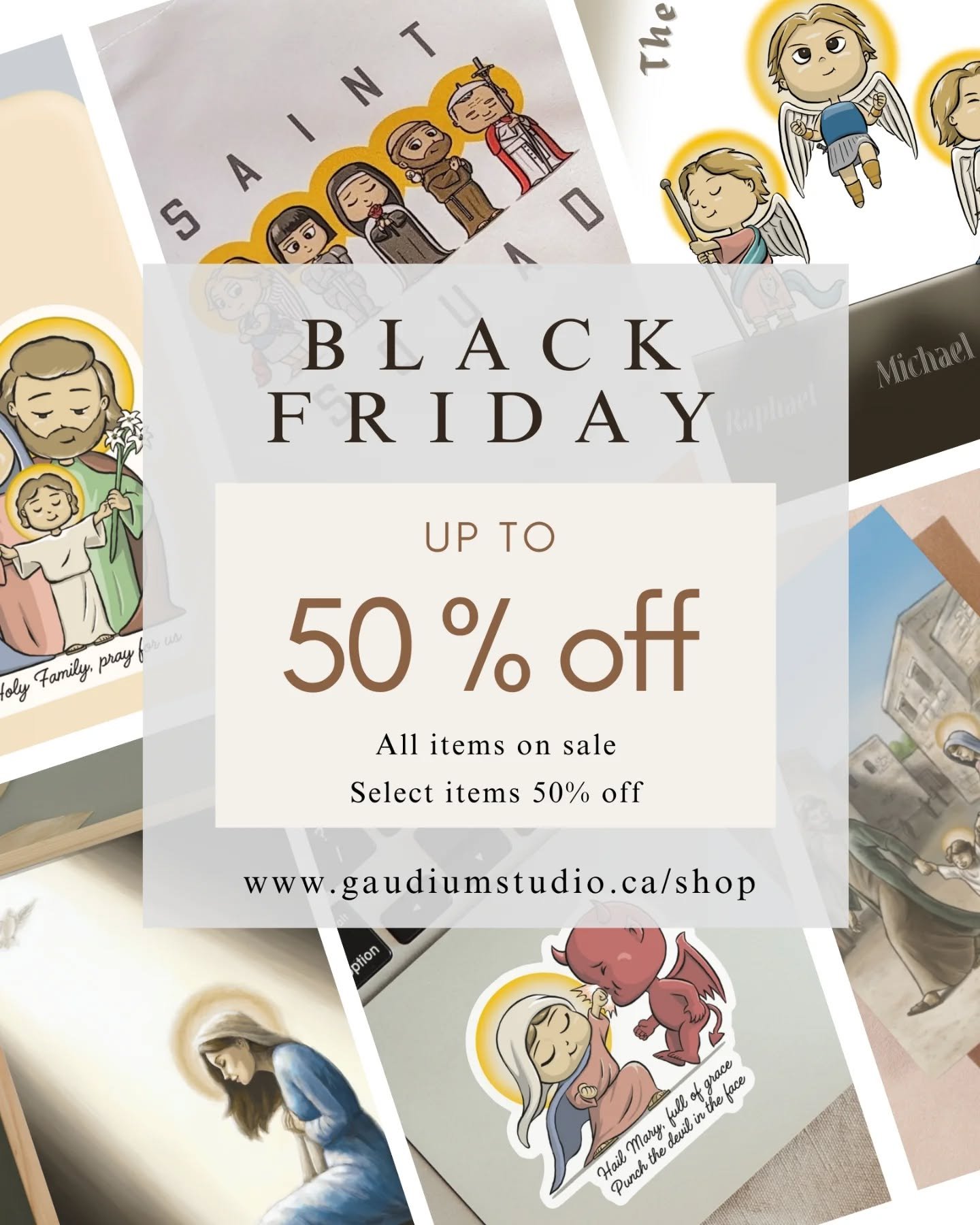 Hi friends! Everything in my shop is on sale&mdash;up to 50% off select items. 🎄 Perfect for last-minute Christmas shopping!

Note: Currently shipping within Canada only. I&rsquo;m working on setting up US shipping, including CUSMA declarations and 