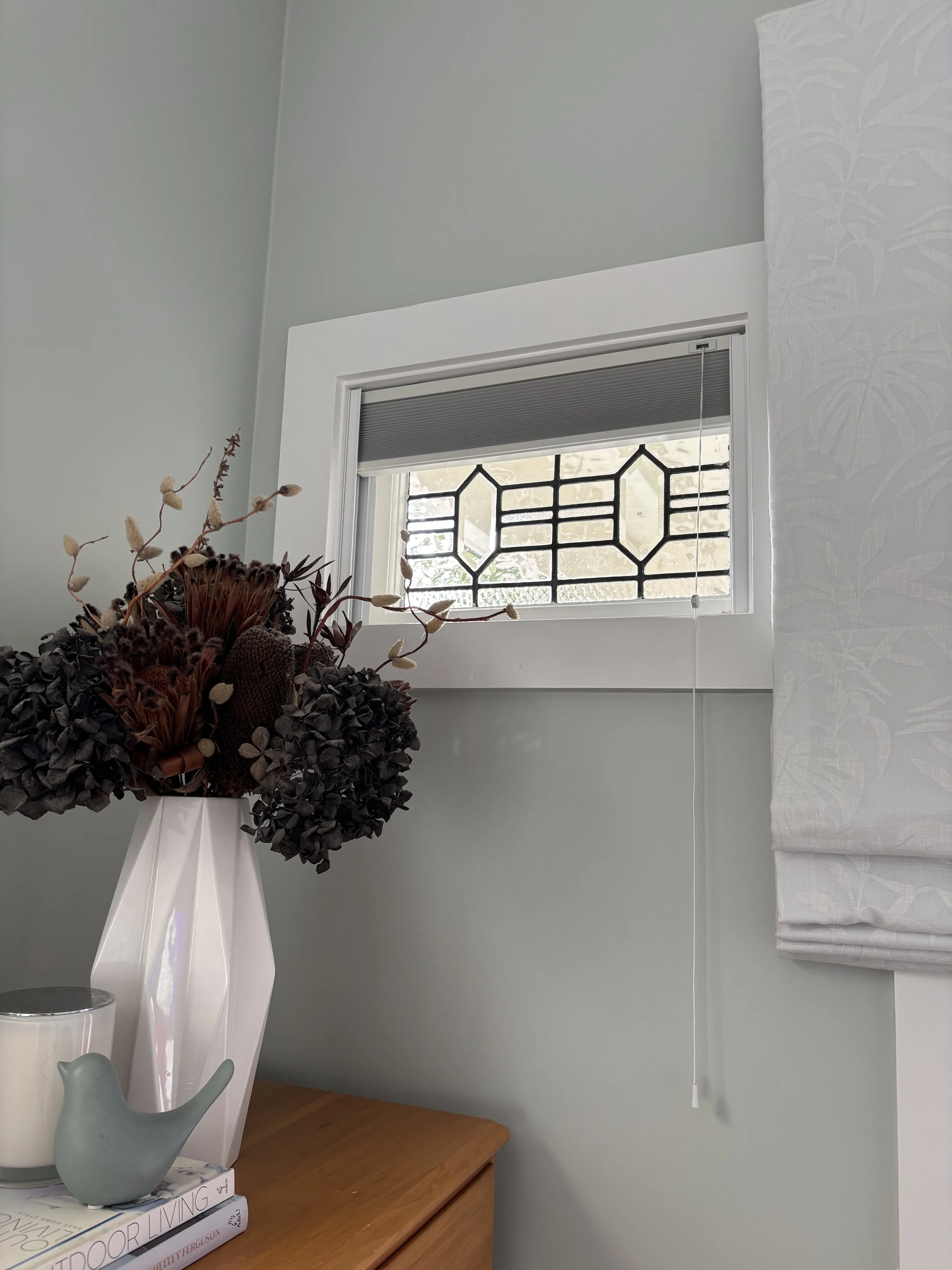 Interior Paint Colour Consultation completed, along with curtain fabric selection
