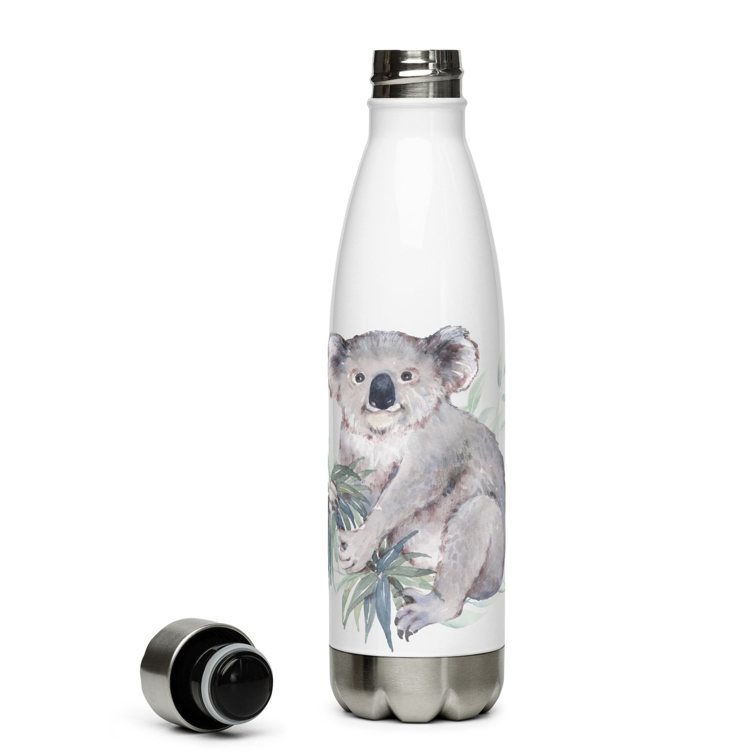 Happy Koala Stainless Steel Water Bottle  Stay Hydrated in Style —  Conservation GIS & Mapping Services - TerraSolis
