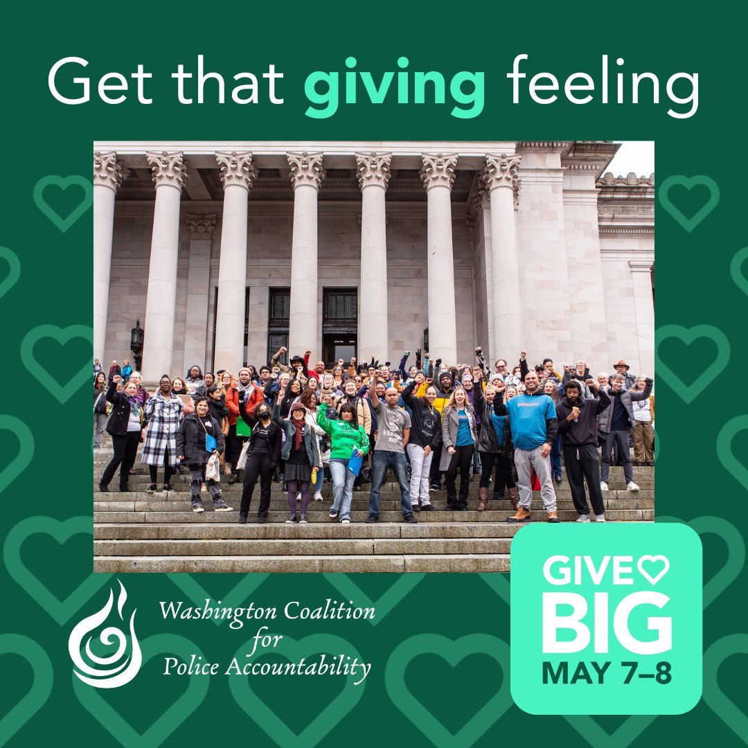 Get that GIVING feeling! Make good things happen at WCPA. 

WCPA is led by families who have lost loved ones to unnecessary police violence. Our goals it to protect  all families from unnecessary police violence and hold police accountable for their 