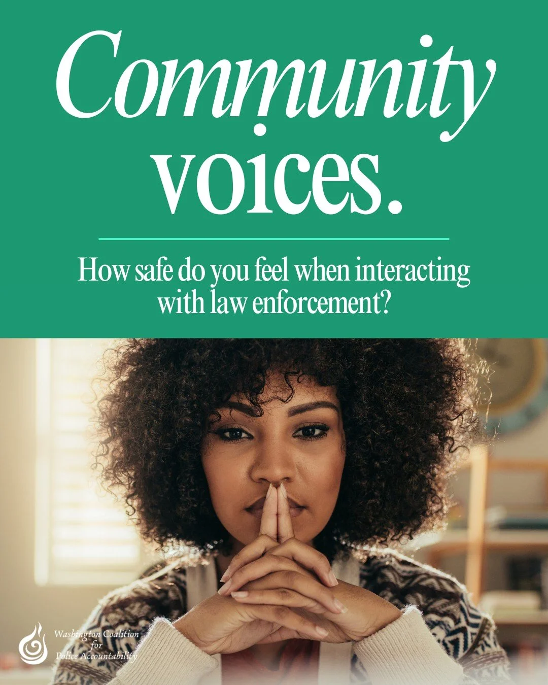 For too many people, interactions with police are not about safety&mdash;they&rsquo;re about survival. Instead of feeling protected, community members often feel fear, intimidation, and the risk of violence.

We know this reality needs to change. You