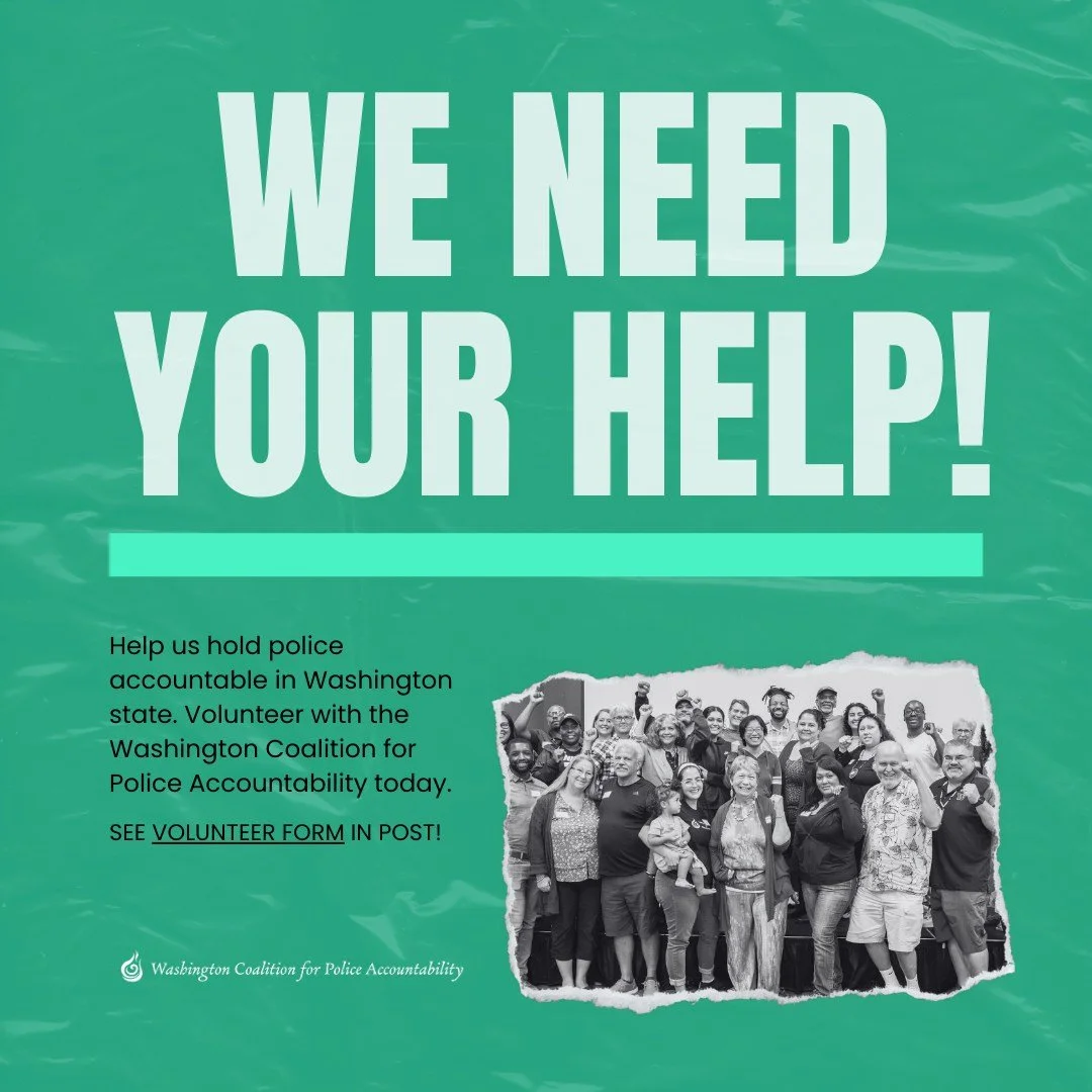 🟢 Want to make a real difference in your community?

We&rsquo;re looking for volunteers to help support our mission, share ideas, and be part of meaningful change in Washington.

👉 Sign up with this volunteer form!

https://forms.gle/1zpcWoNpxHkU5G