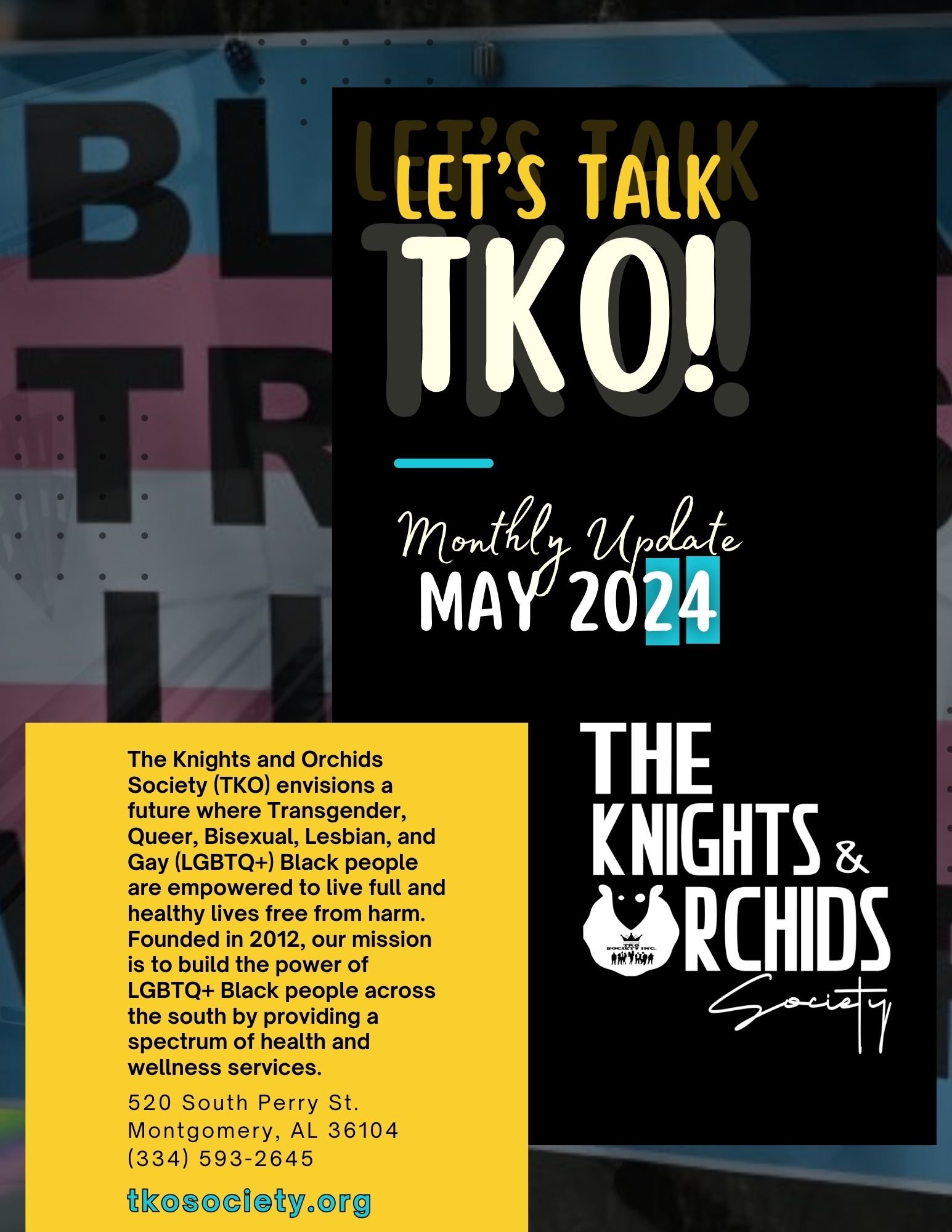 Summer is almost here! As we head into a new season, TKO has been team-building, idea sharing and gearing up for a PRIDE MONTH weekend you won't forget. Mark your calendars for June 15-17 and make your way over to experience In Living Qolor, have a l