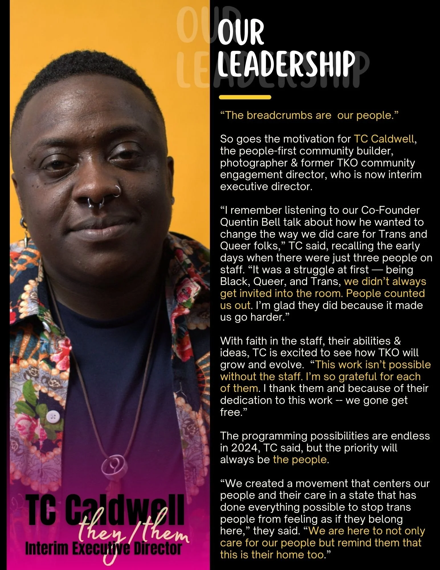 Our Leadership | Monthly Newsletter | March 2024