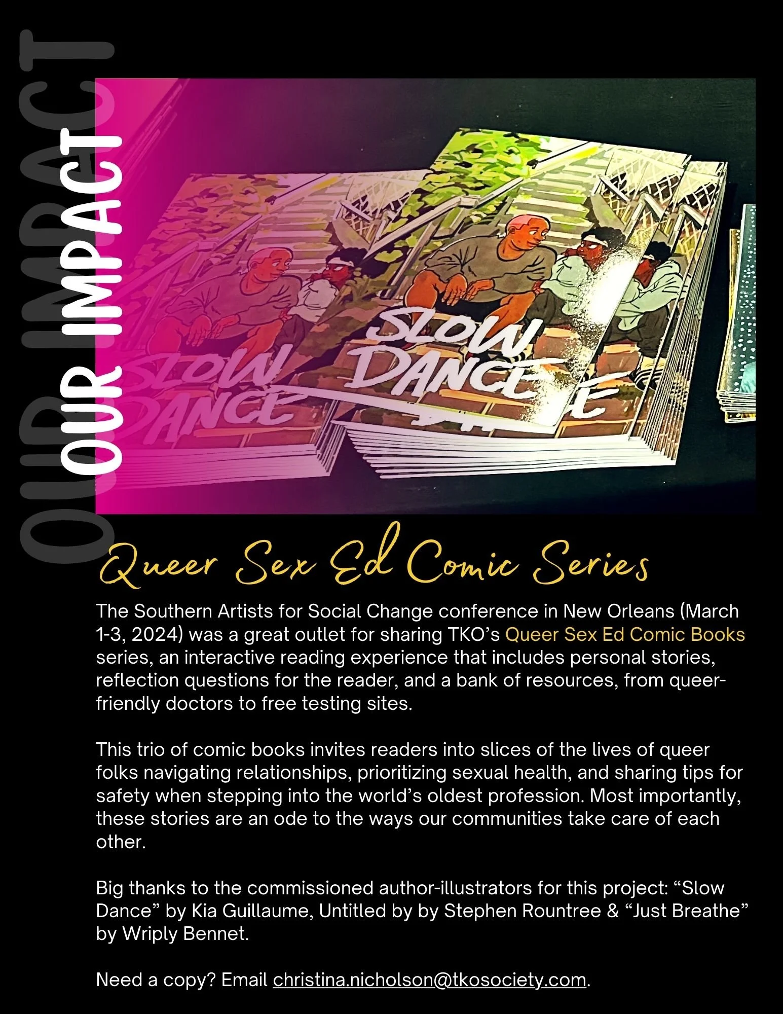 Our Impact | Monthly Newsletter | March 2024