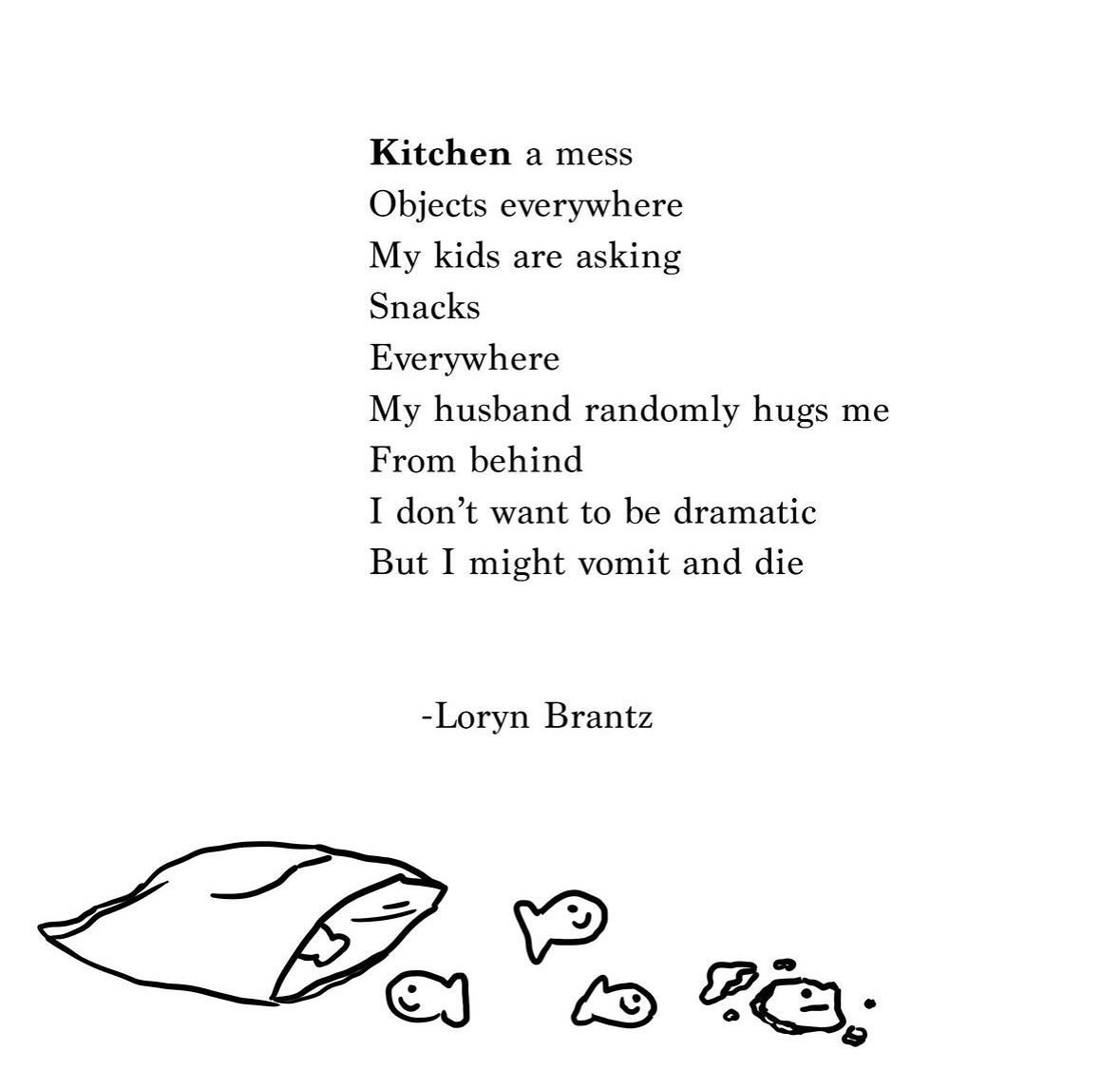 This poem from @lorynbrantz is perfect for our topic this week - touch! 

Touch plays a huge role in our lives as parents, but it can bring up quite a mixed bag of emotions. We may cherish those sweet moments of snuggles, hand holding and kisses. But