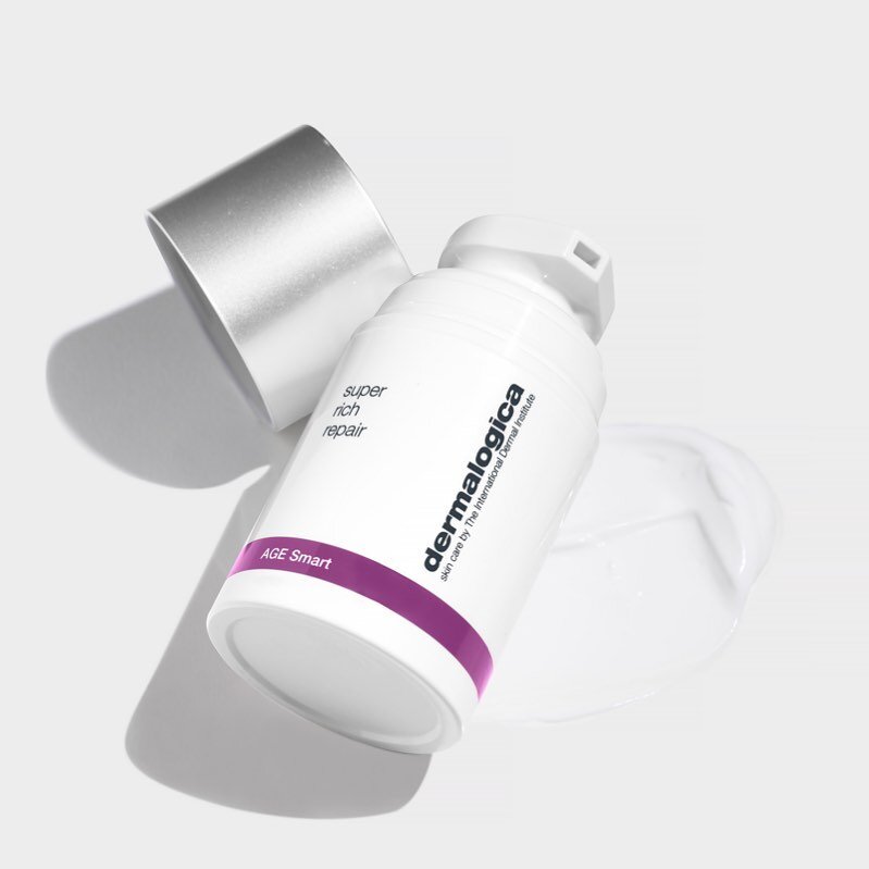 Is your skin needing some extra TLC this winter? ⬇️

DERMALOGICA - SUPER RICH REPAIR

Deeply nourishing skin treatment cream for chronically dry, dehydrated skin. Heavyweight cream helps replenish skin&rsquo;s natural moisture levels to defend agains
