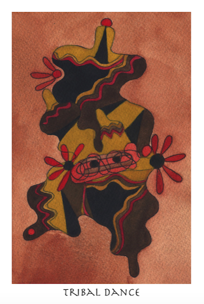 Tribal Dance Painting