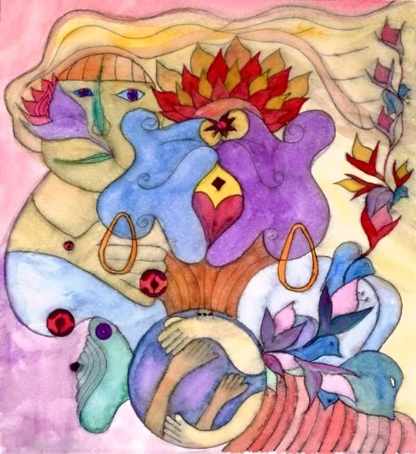 Hug Two Painting