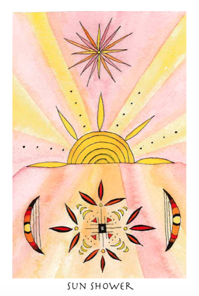 Sun Shower Painting