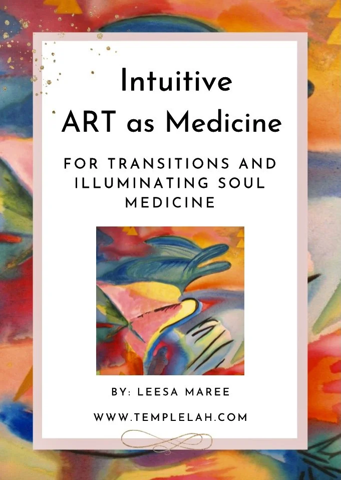 Intuitive Art as Medicine eBook Cover.