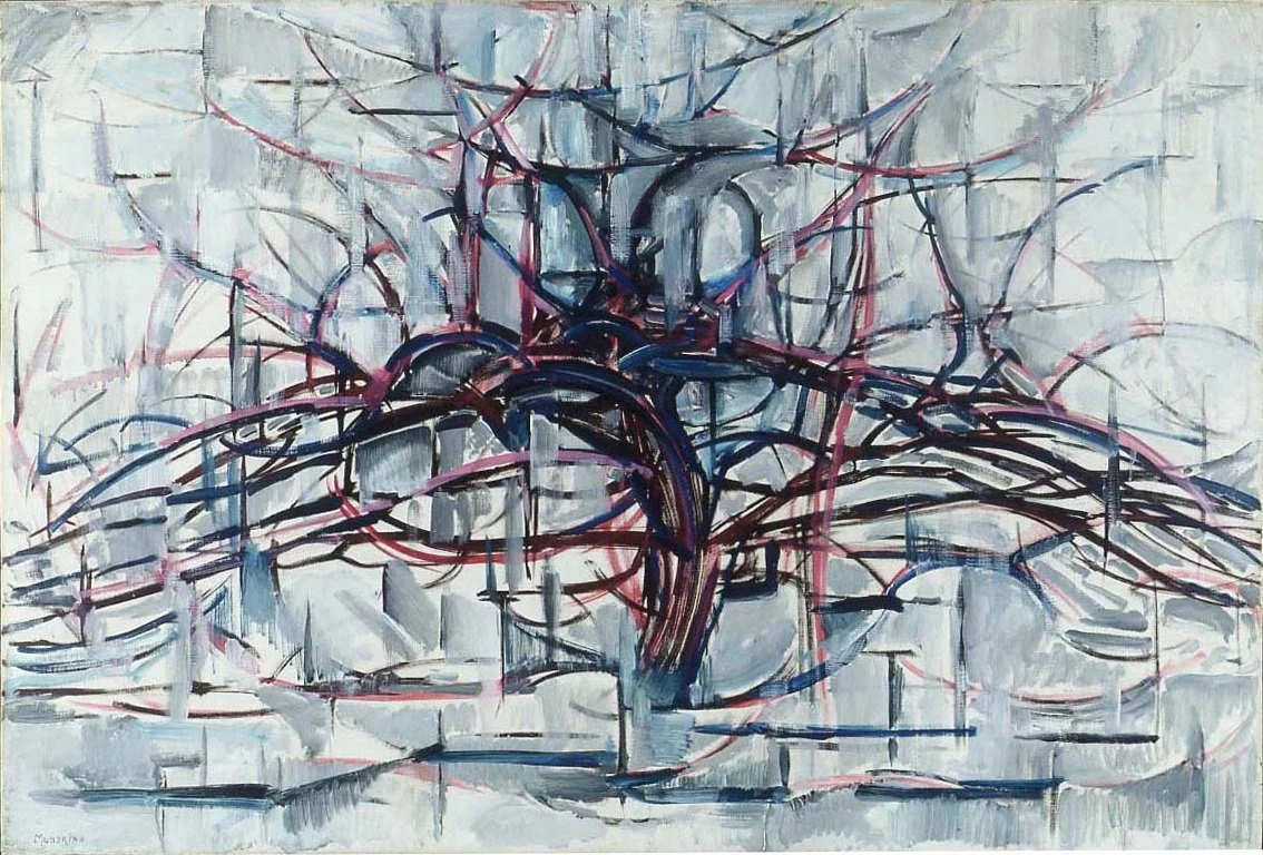 Piet Mondrian, Horizontal Tree, 1911. Oil on Canvas.