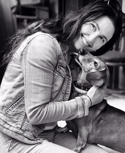 Female portrait black and white