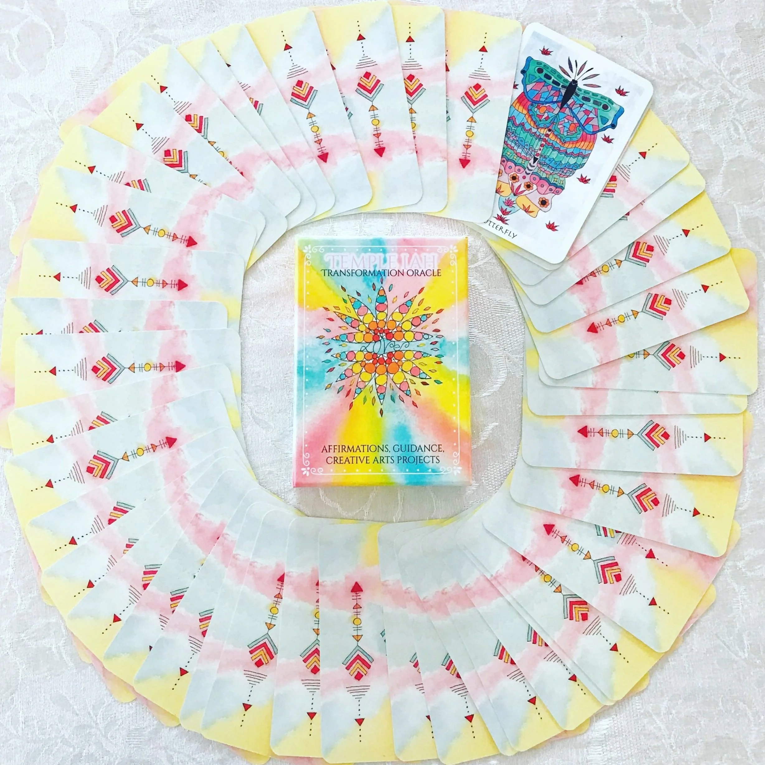 Miniature Oracle Paintings