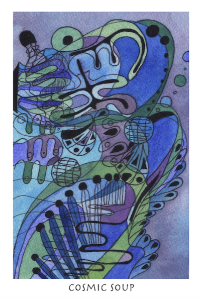 Cosmic Soup Painting