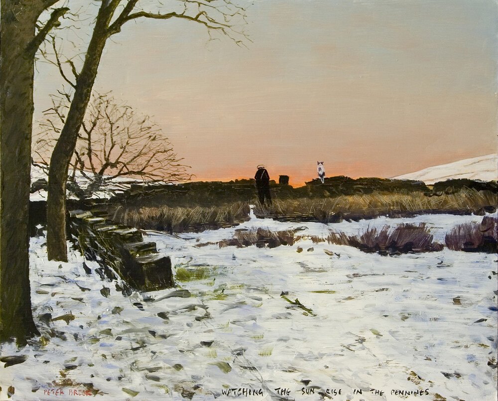'Watching the Sunrise' by Peter Brook