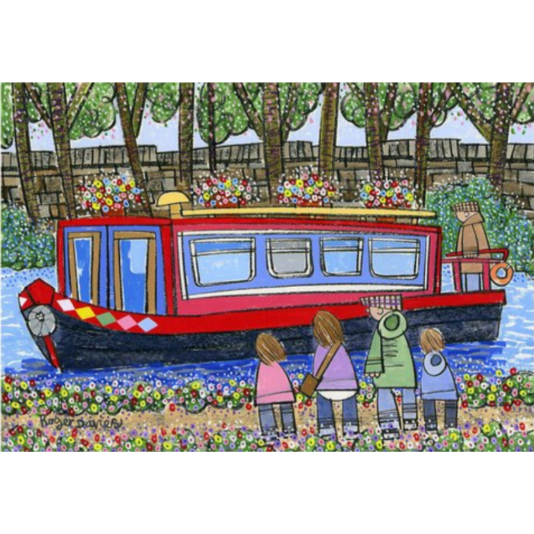 'A Boat Passing By' by Roger Davies