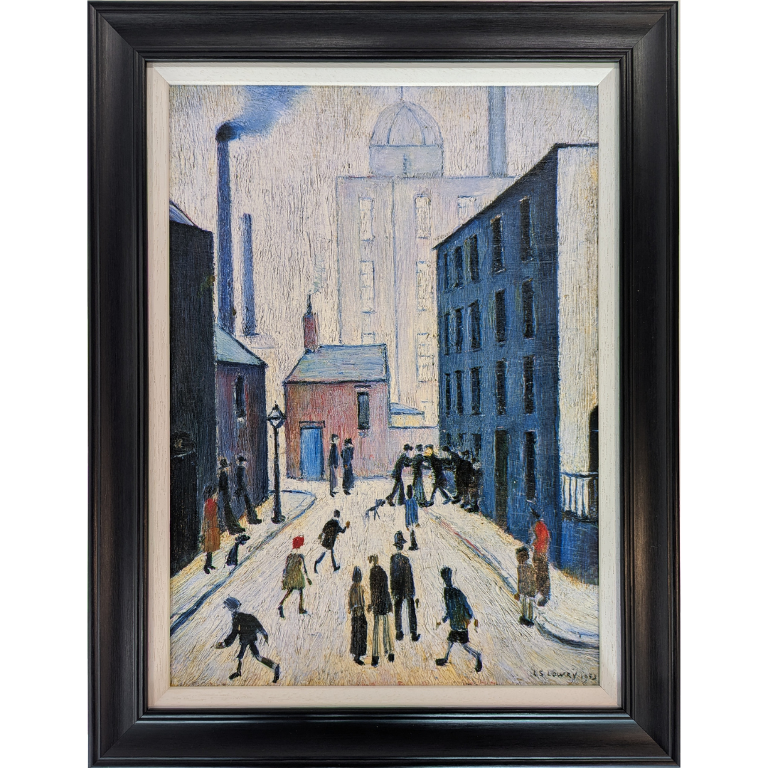 'Industrial Scene, 1953' by L.S Lowry (Embellished)