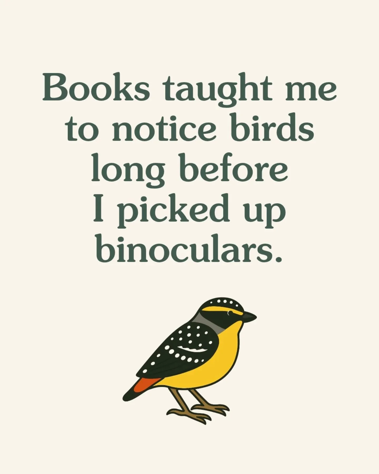 This conversation stayed with us.

@angela_savage_author from @librarieschangelives reflects on how books shape the way we understand and notice birds.

From crime novels to picture books to bird guides, this episode is full of reading recommendation