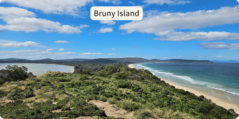 Photo of Bruny Island at 'The Spit'