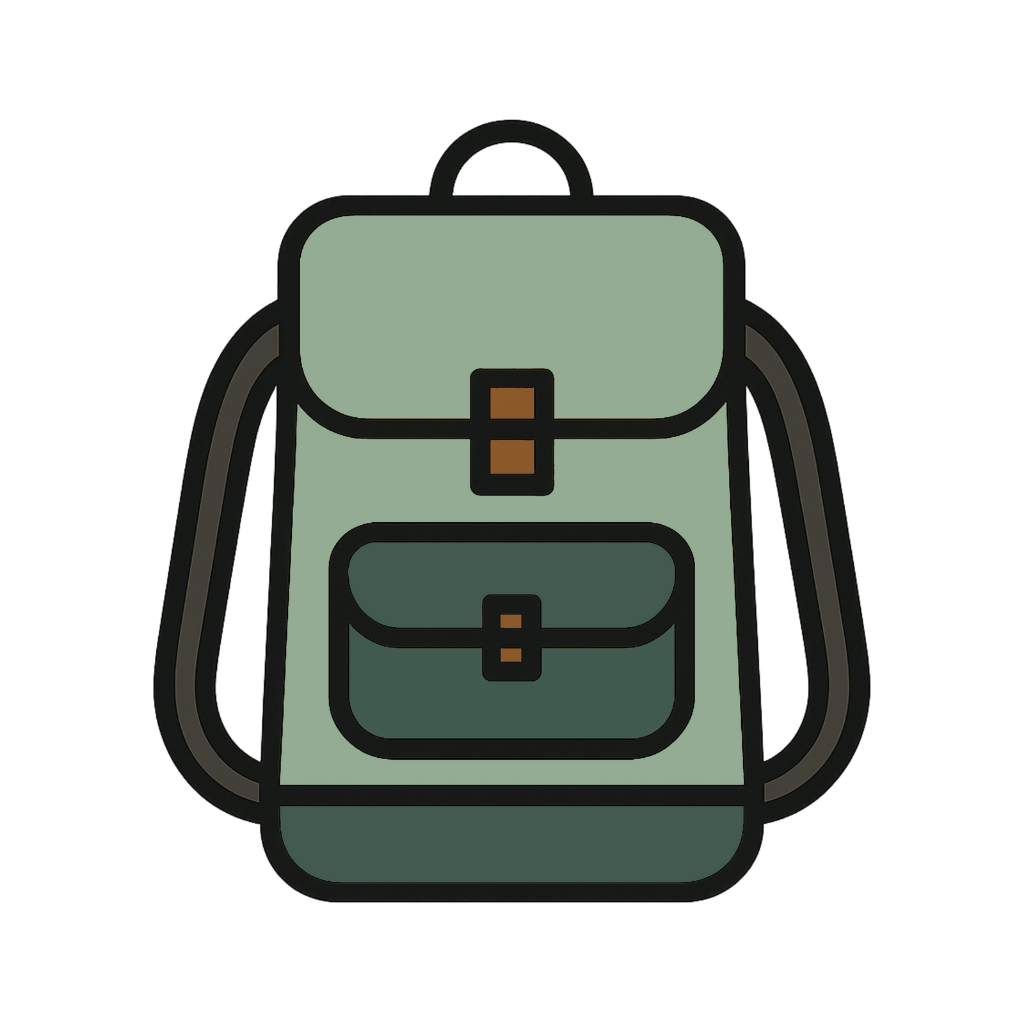 illustration of a backpack
