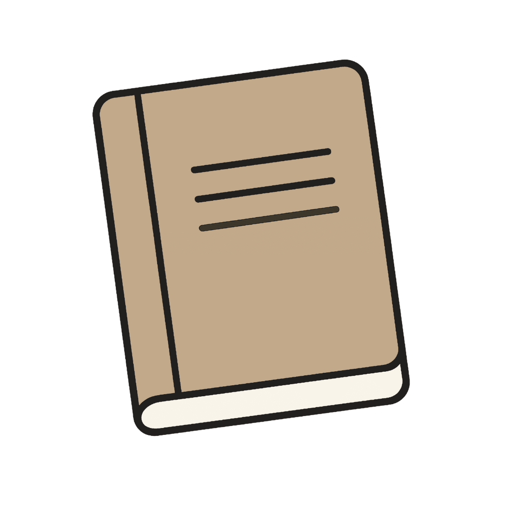 illustration of a notebook