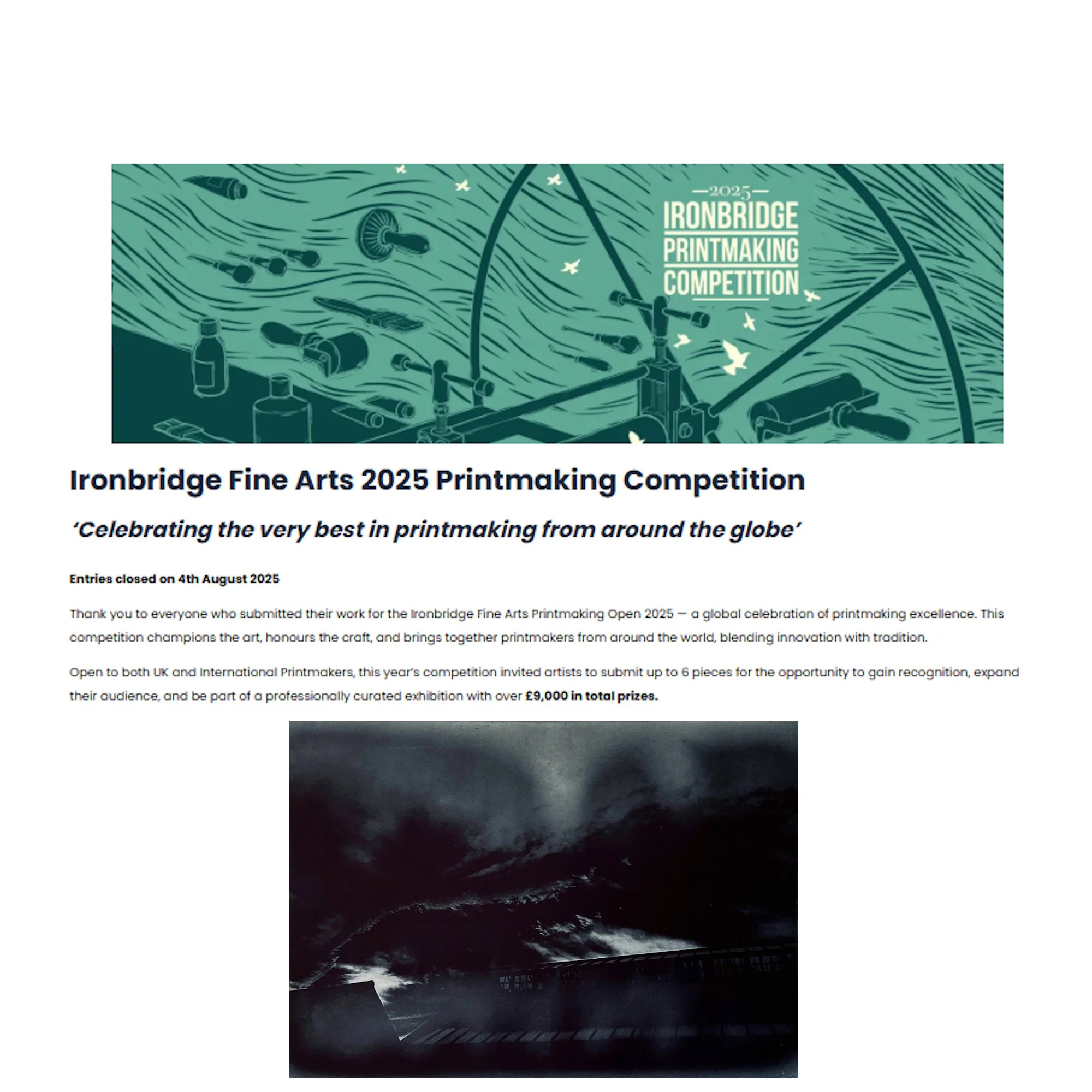 Ironbridge Fine Arts 2025 Printmaking Exhibition