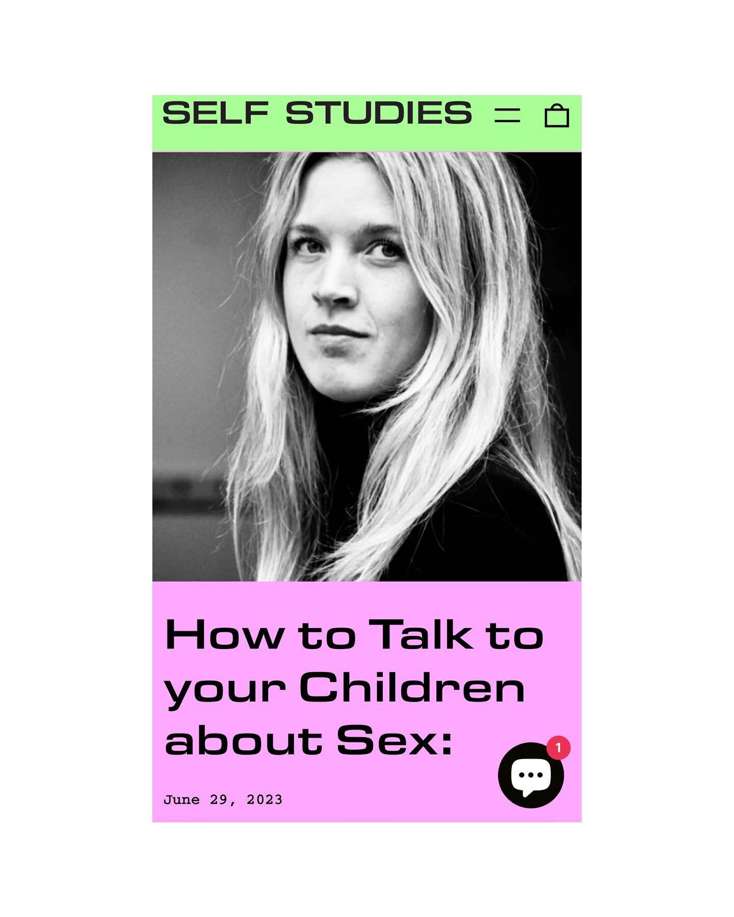 For @selfstudies_com about &lsquo;The Talk&rsquo; and what it actually means ⤴️❤️

Read full article #linkinbio 

✍️ @thewolfnomad Paula Brečak

#thetalk #parenting #parents #development #children #kids #love #friendship #selfesteem #knowledge #opvoe