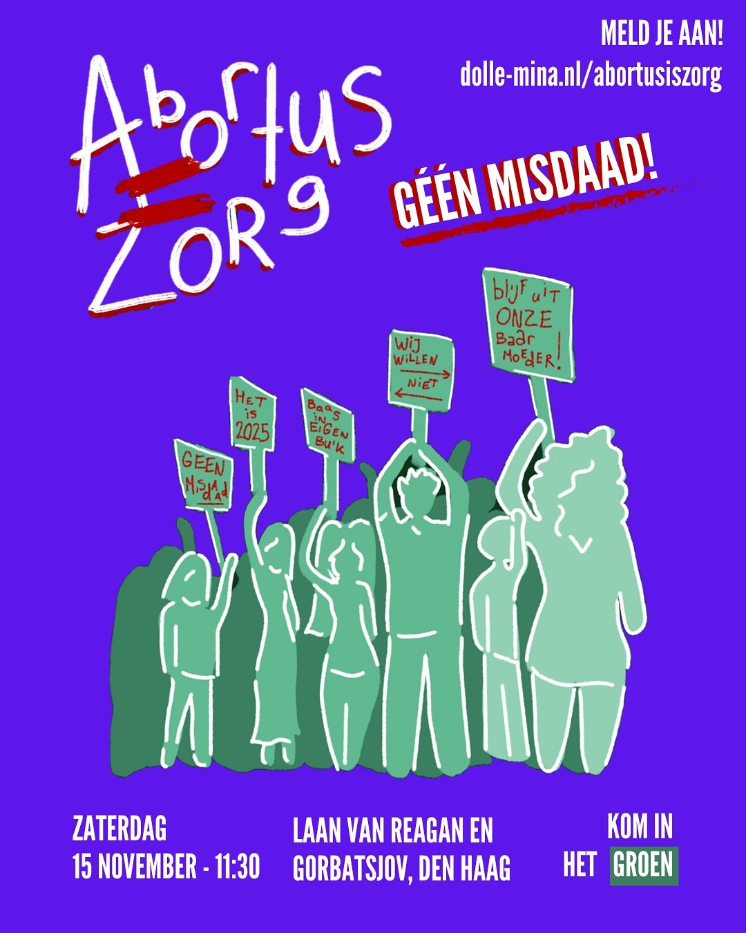 BLIJF UIT ONZE BAARMOEDERS! 💙🔥#baasineigenbuik #zelfbeschikking #mybodymychoice #blijfuitonzebaarmoeders @dollemina2025 

-&gt; meer info over de campagne via de website van @vrijekeuzecoalitie 🙏🏾

Abortus moet uit het Wetboek van Strafrecht, #ab