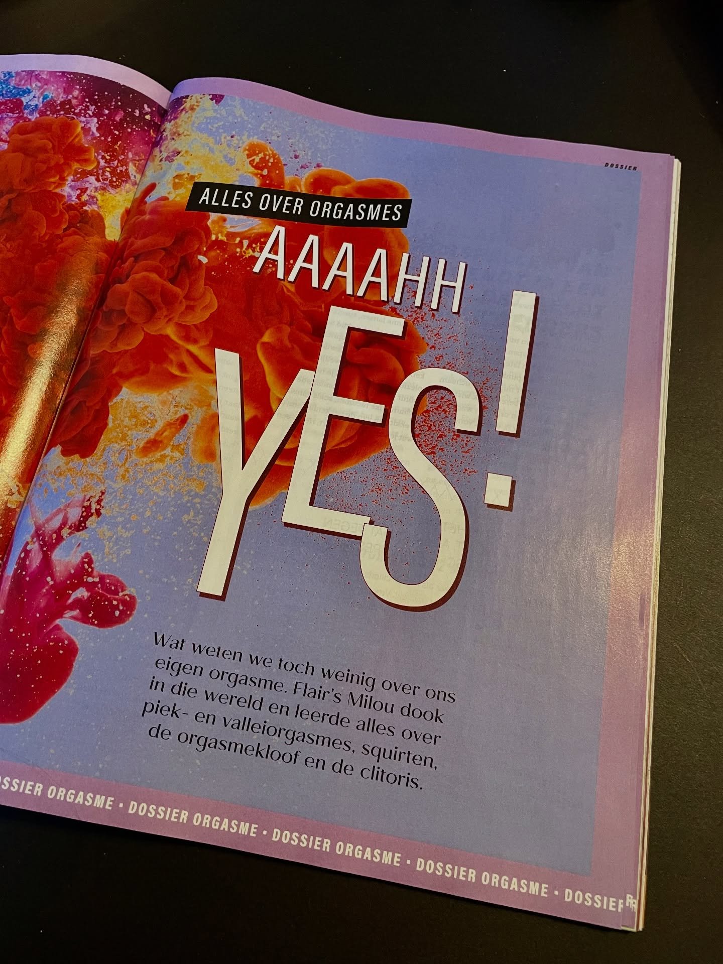 💘 @miloudeelen interviewde mij voor @flair_nl over &lsquo;The Big O&rsquo; - zoals ze in Amerika altijd zeggen 💦

🗞️ Lees het hele artikel, inclusief quiz, persoonlijke voorbeelden van vrouwen &amp; meer over @valleivrouwen - die ook aan het woord
