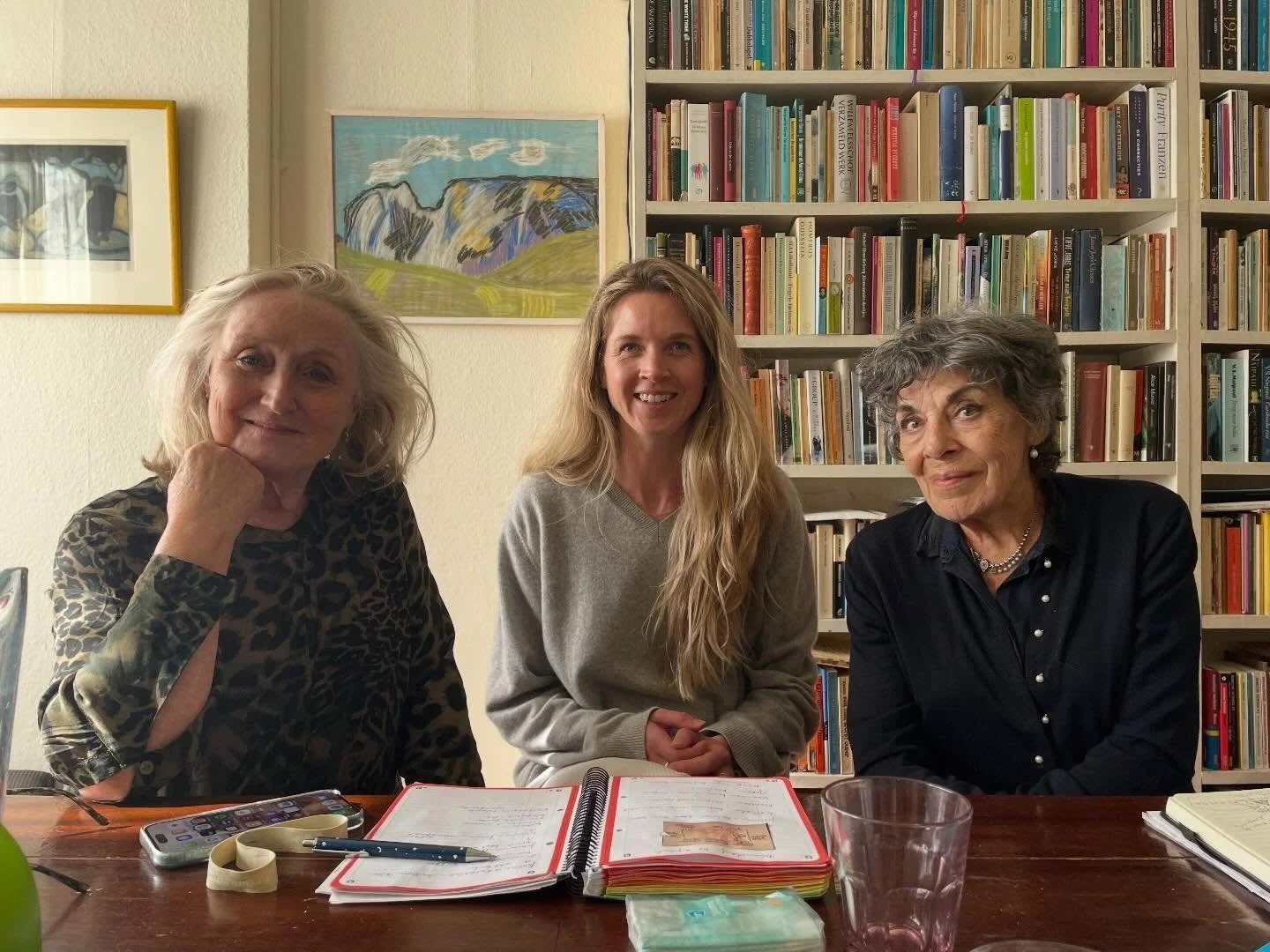 INTERVIEWCURSUS van Hanneke Groenteman &amp; Djoeke Veeninga - w&aacute;t een genot! Ik keek HEEL erg naar uit naar deze dag en het maakte al m&rsquo;n verwachtingen waar!! Inspirerend, leerzaam en zinvol. Hanneke en Djoeke zijn, gezien hun staat van