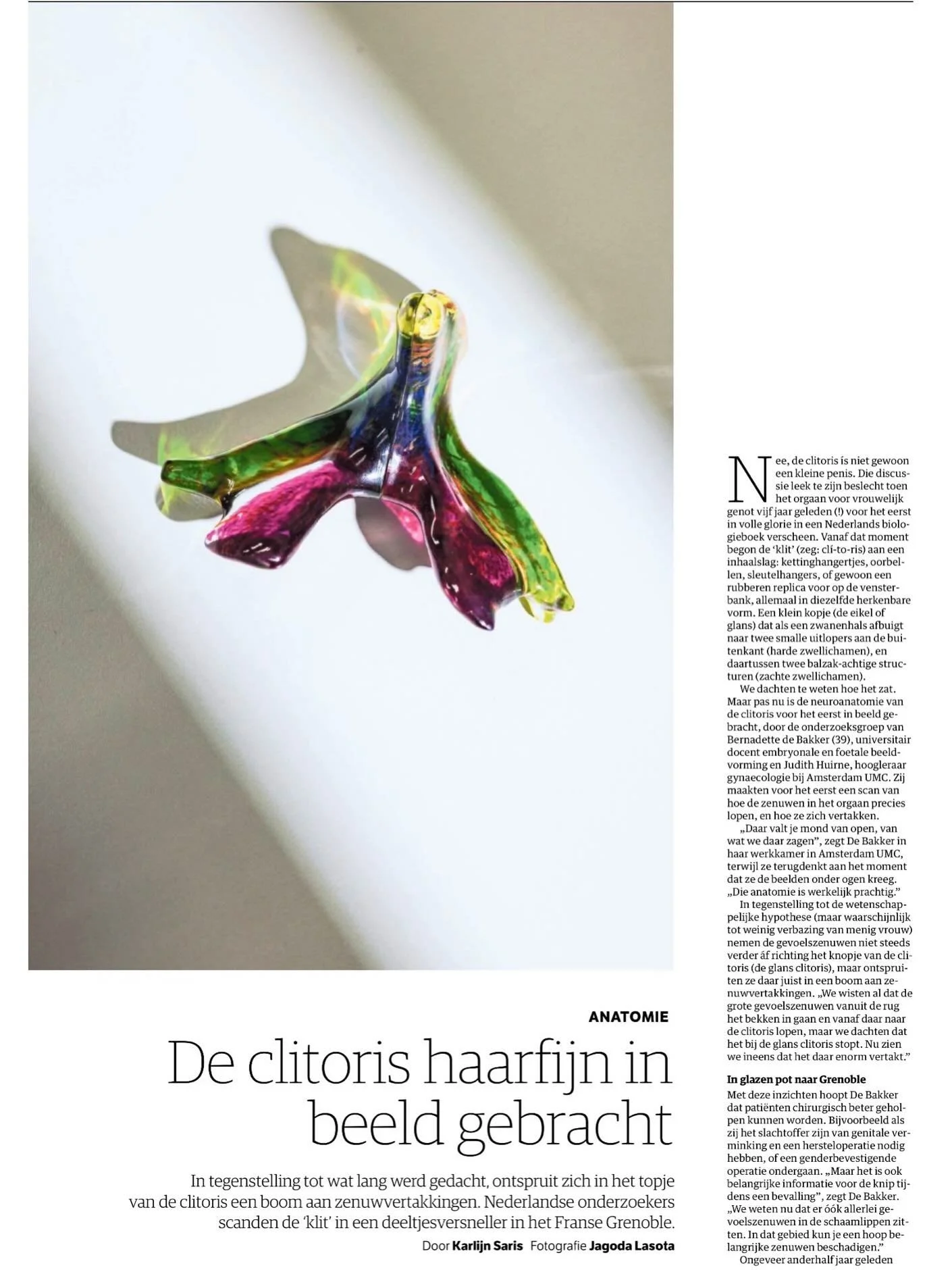 🔬The gift that keeps on giving: w&eacute;l een orgaan! 👈🏾 #whatatimetobealive 🥂

&ldquo;Clitoris-mysterie nog lang niet ontrafeld&rdquo; aldus onderzoeker Bernadette de Bakker @amsterdamumc can&rsquo;t wait for more 🔥

NRC Wetenschap // zaterdag